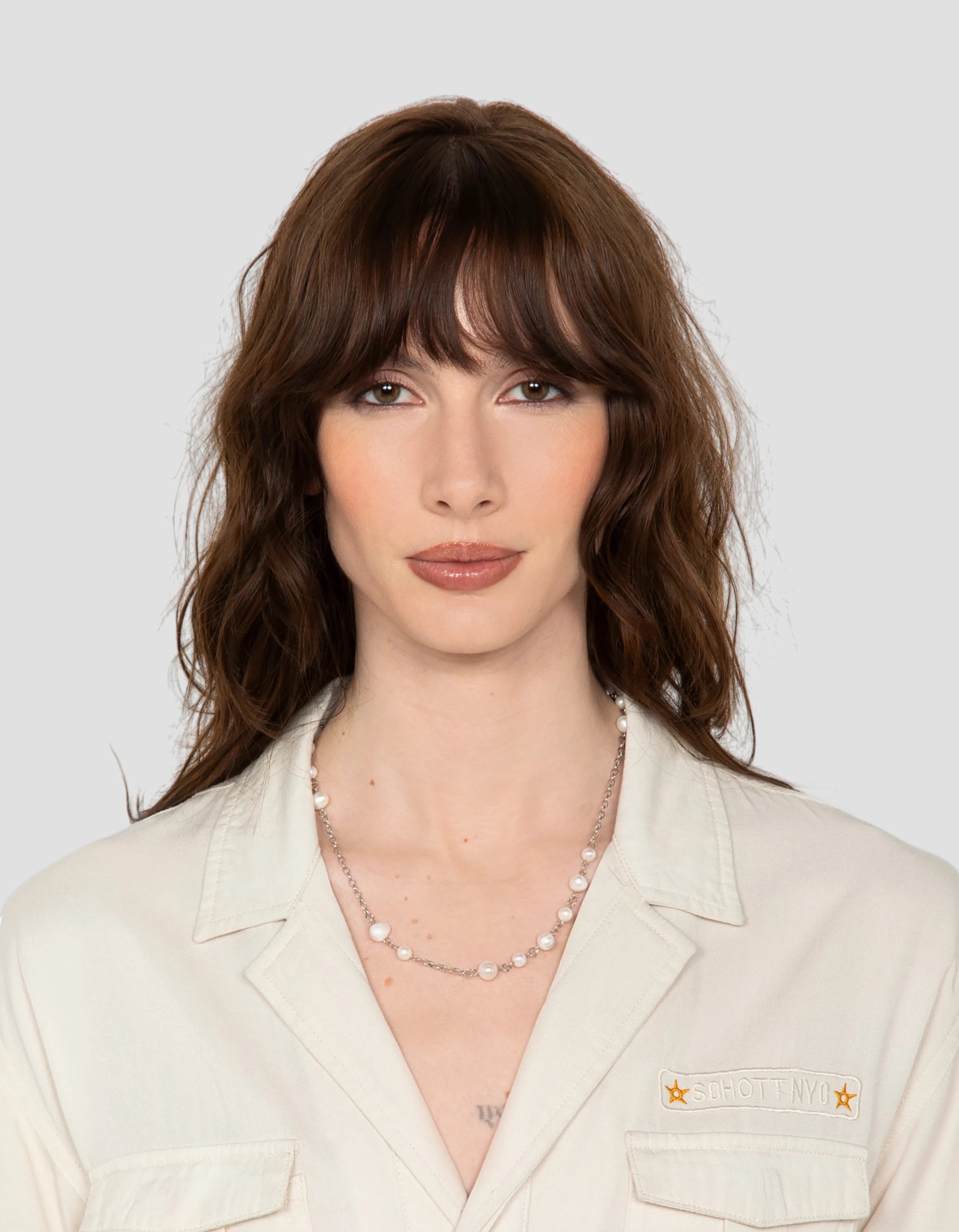 Combishort army légère blanc cassé-5