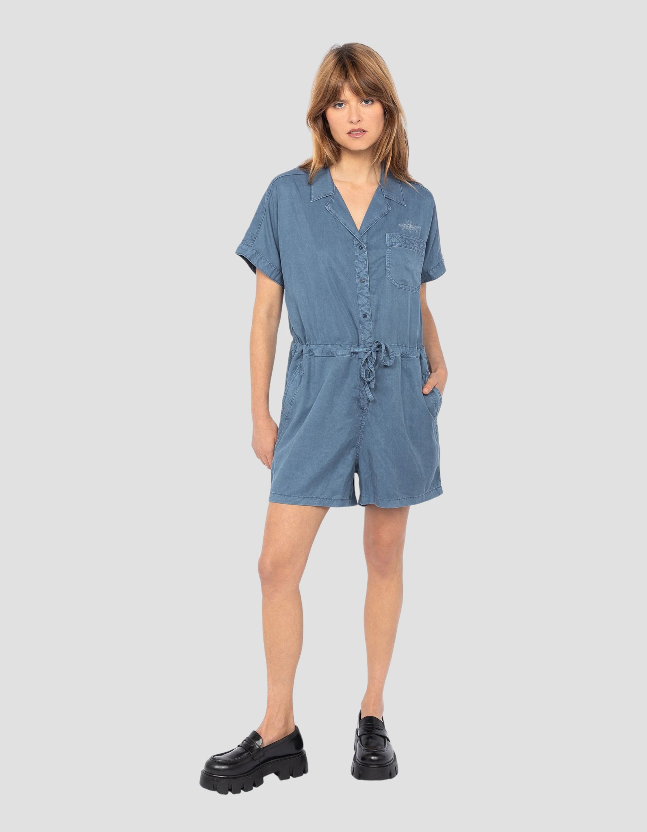 Combishort army légère bleue-1