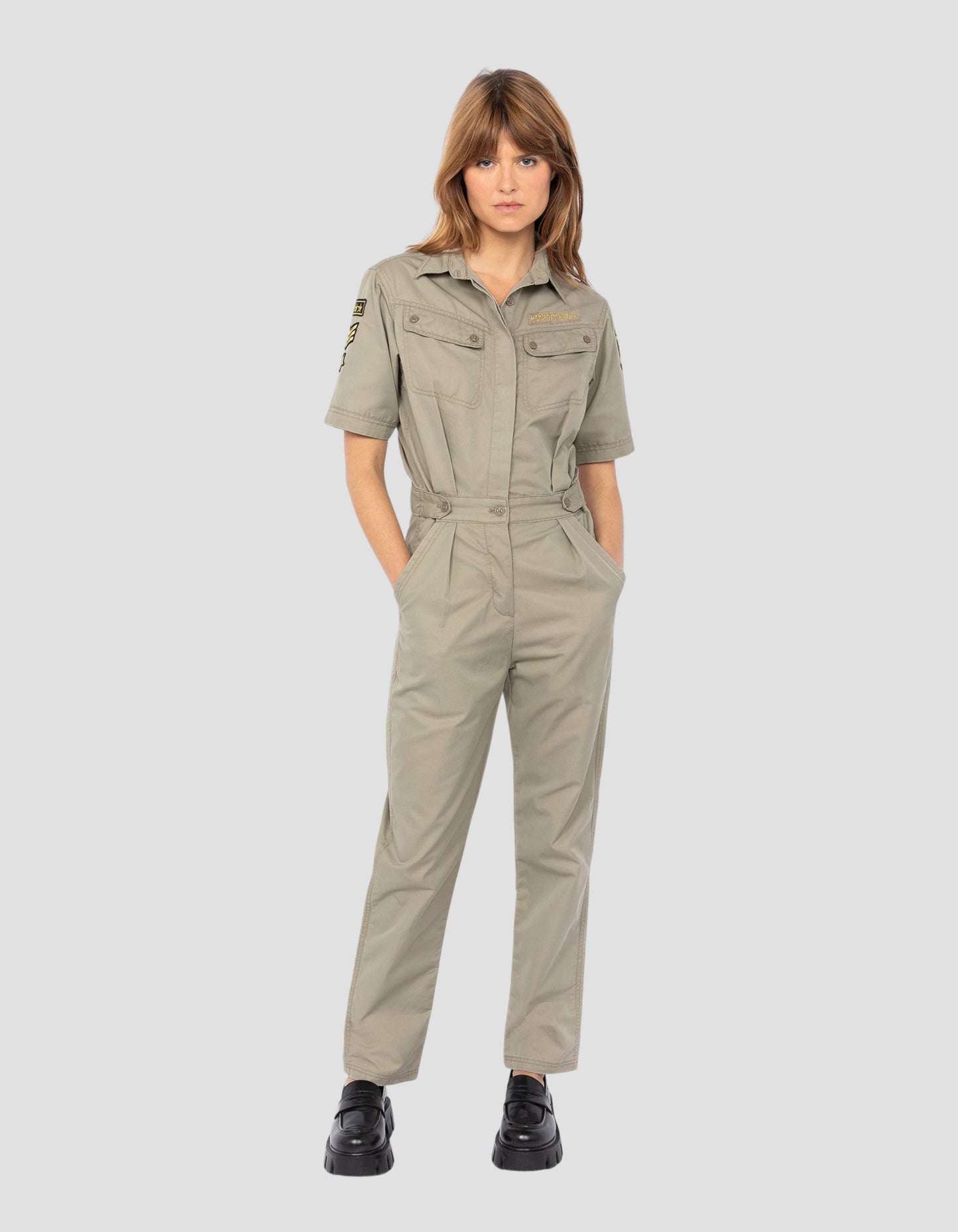 Army Sage Khaki combination