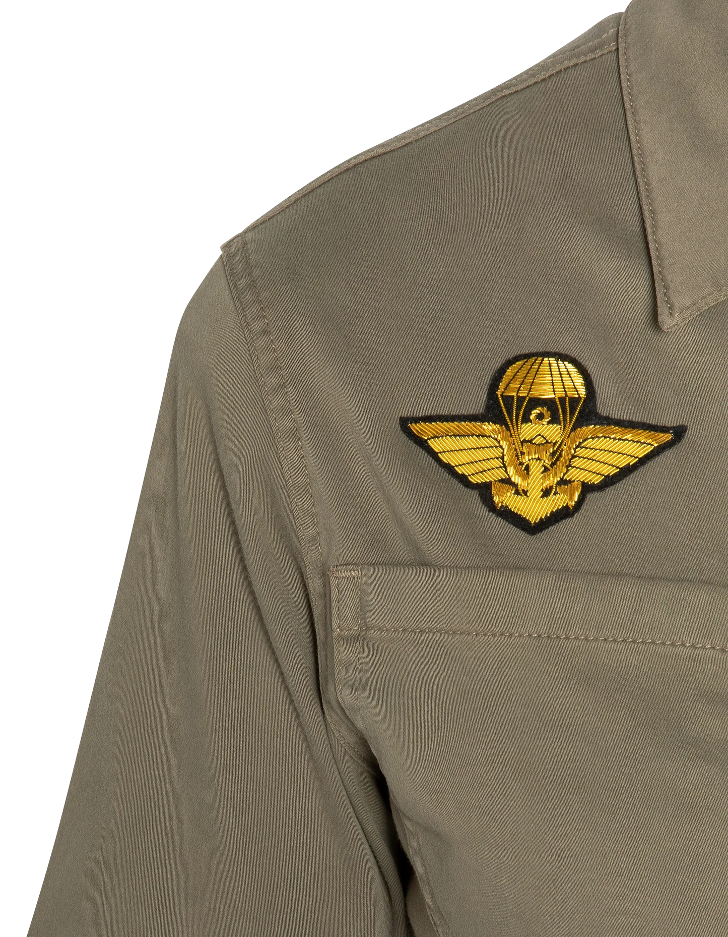 Combinaison kaki clair manches courtes army