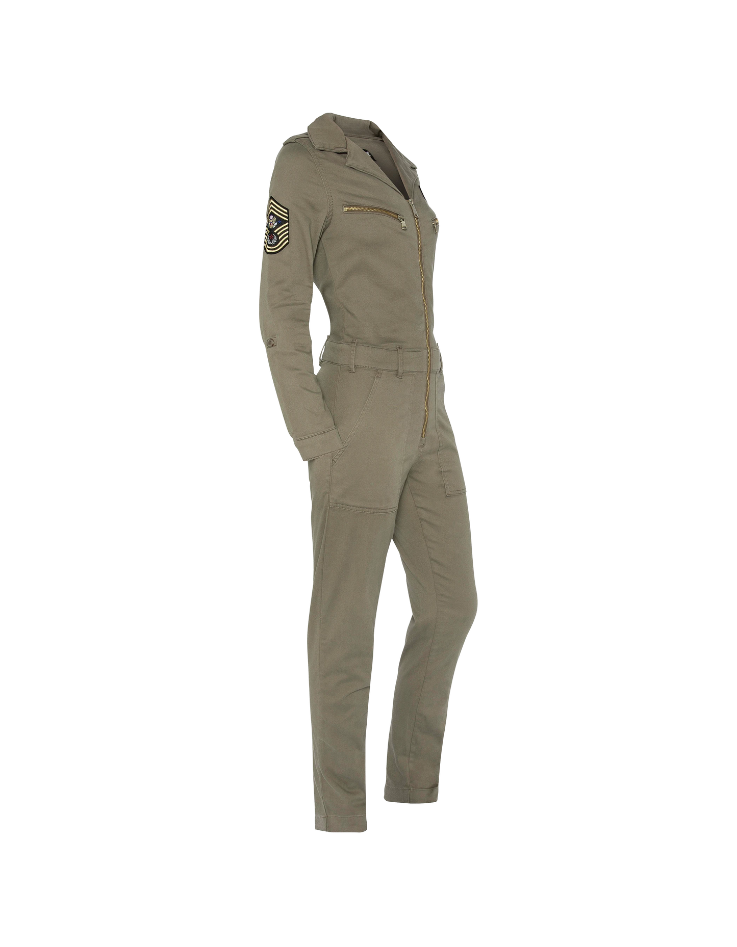 Light combination and light khaki badge