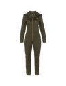Combinaison Pilote Femme SCHOTT NYC - Modèle TRJUMP21WX, Tissu Tencel Léger, Noir - Taille M EU - 12