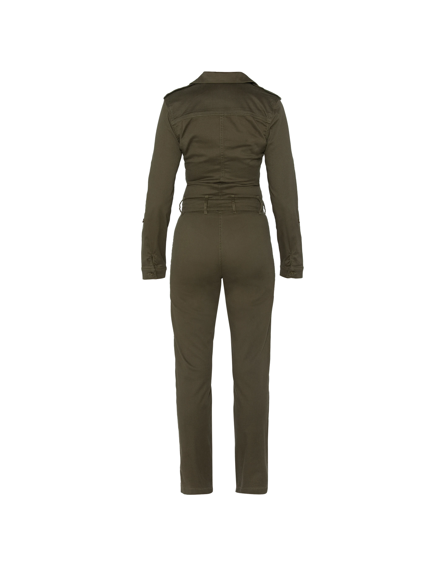 Soft and comfortable khaki slim combination
