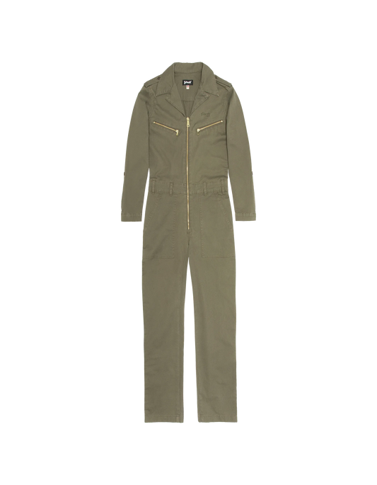 Combinaison kaki slim souple et confortable