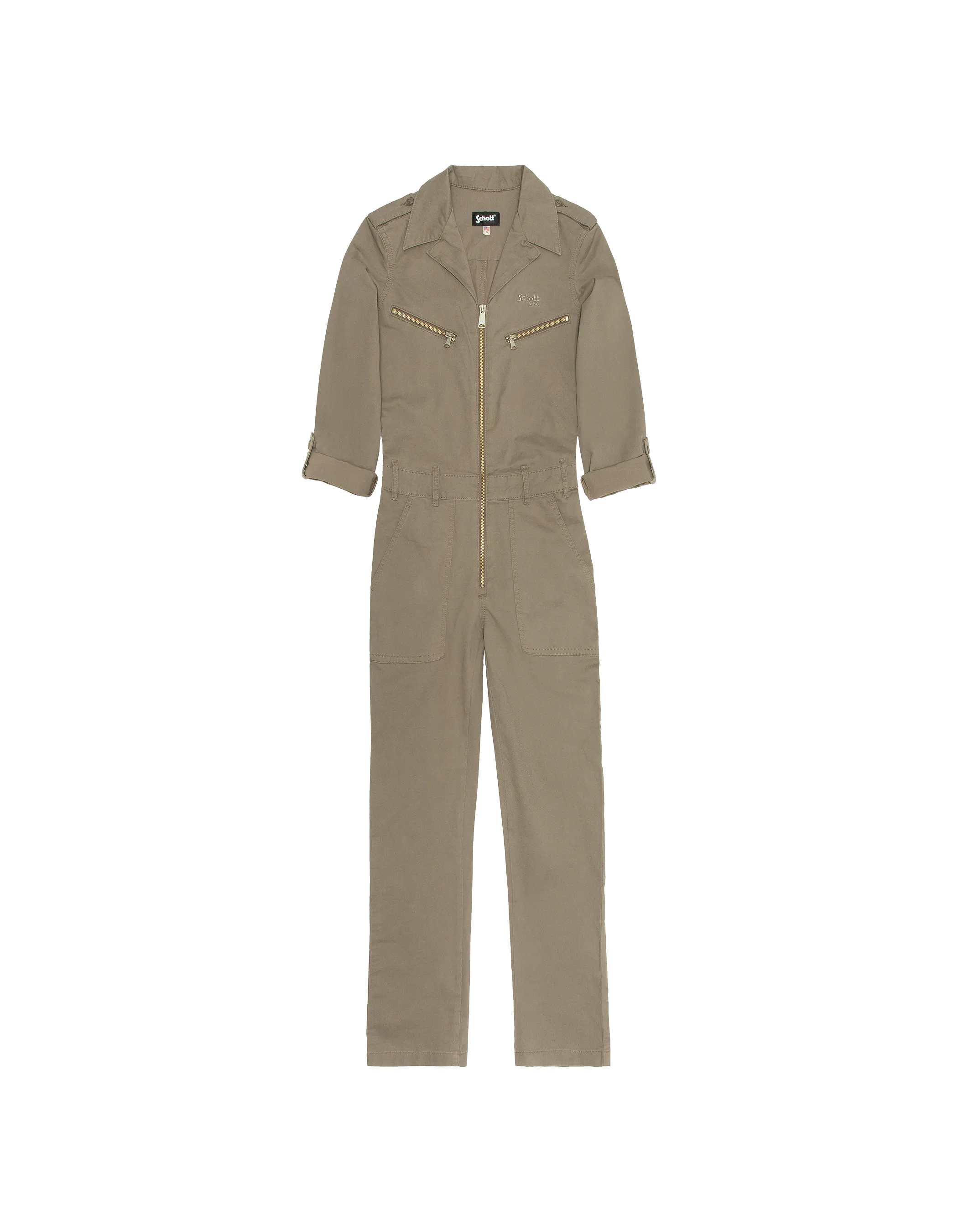 Combinación de color caqui suave y cómodo-3