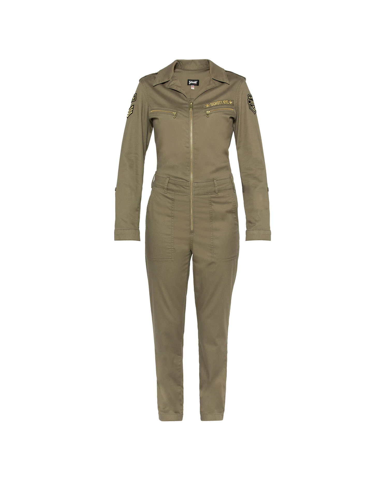 Lichtlicht und leichtere Khaki -Kombination