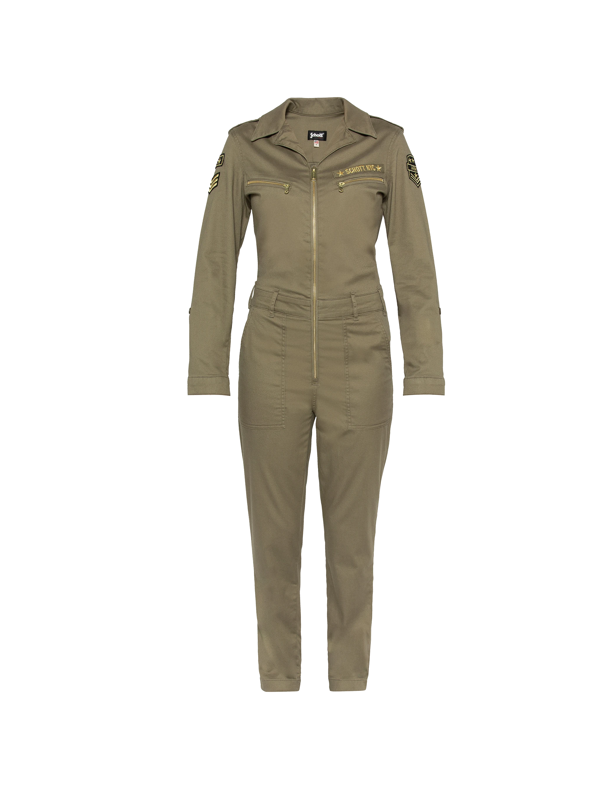 Lichtlicht und leichtere Khaki -Kombination-2