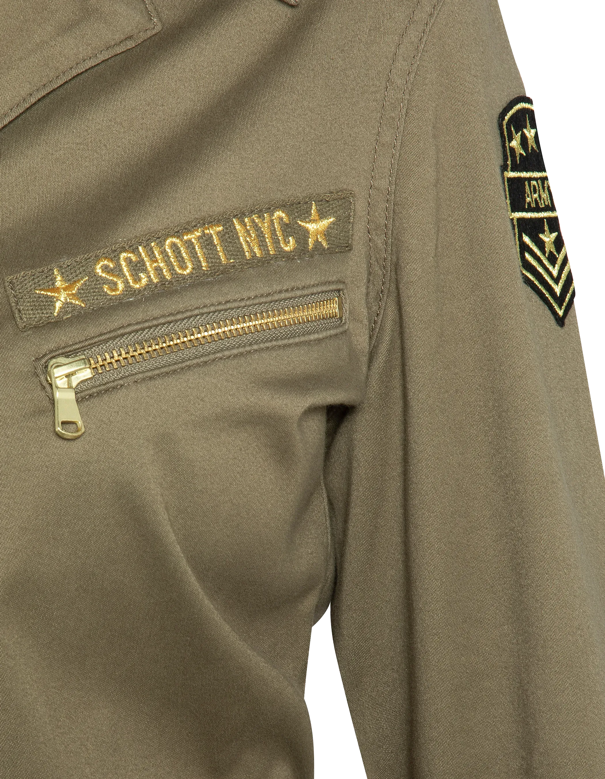 Lichtlicht und leichtere Khaki -Kombination-11