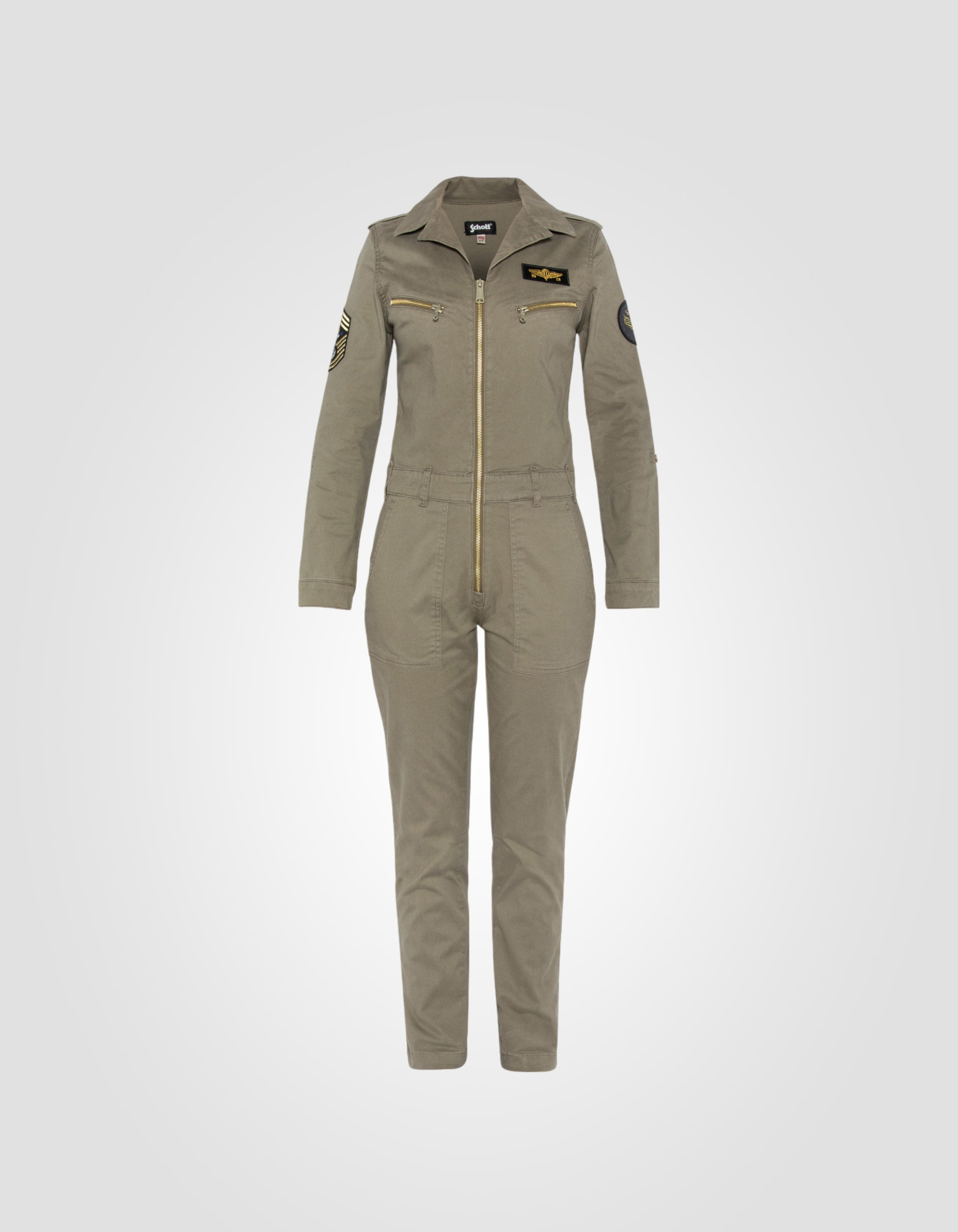 SLIM SLIM combination soft and comfortable light khaki-1