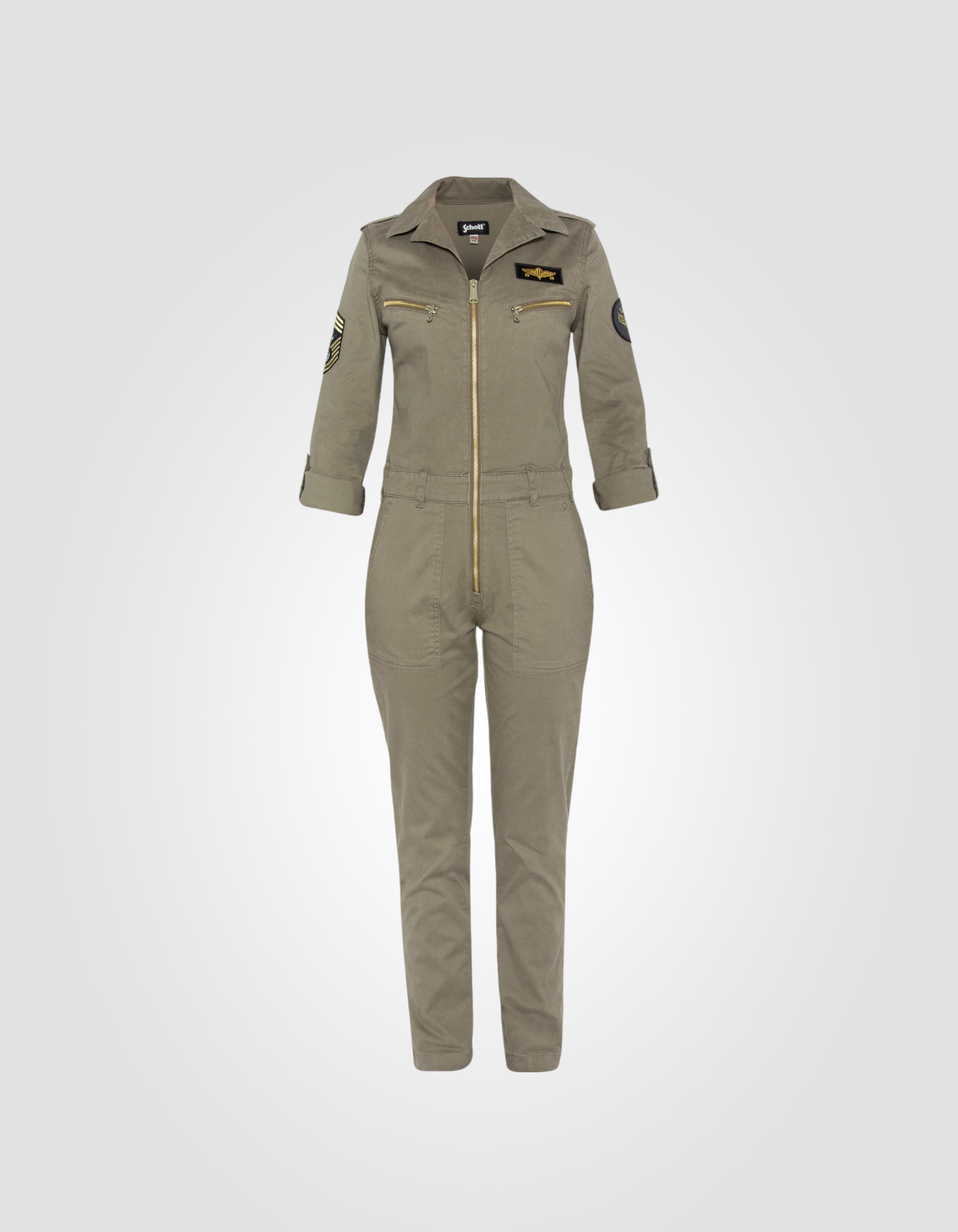 SLIM SLIM combination soft and comfortable light khaki-3