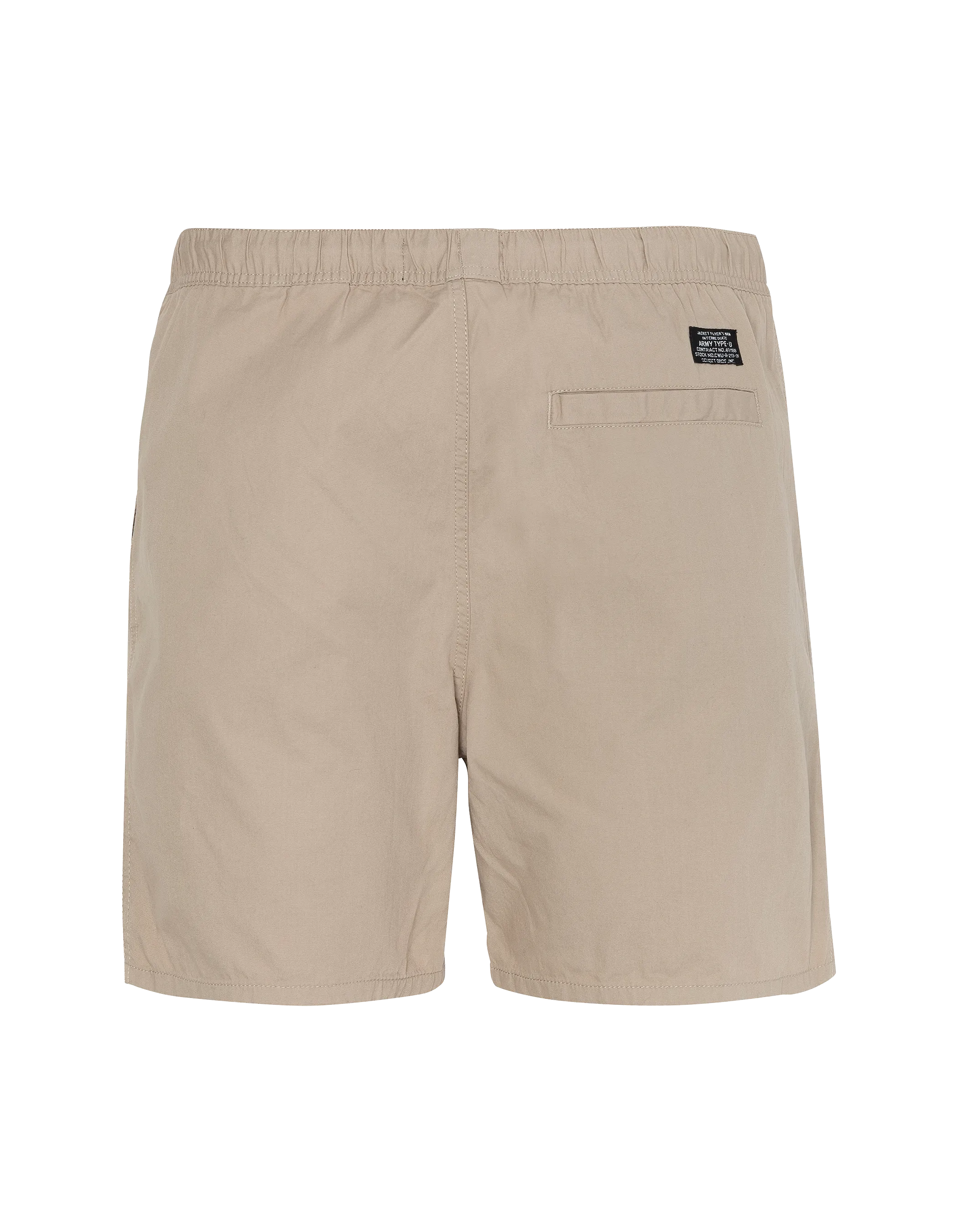 Lässige beige Shorts-2