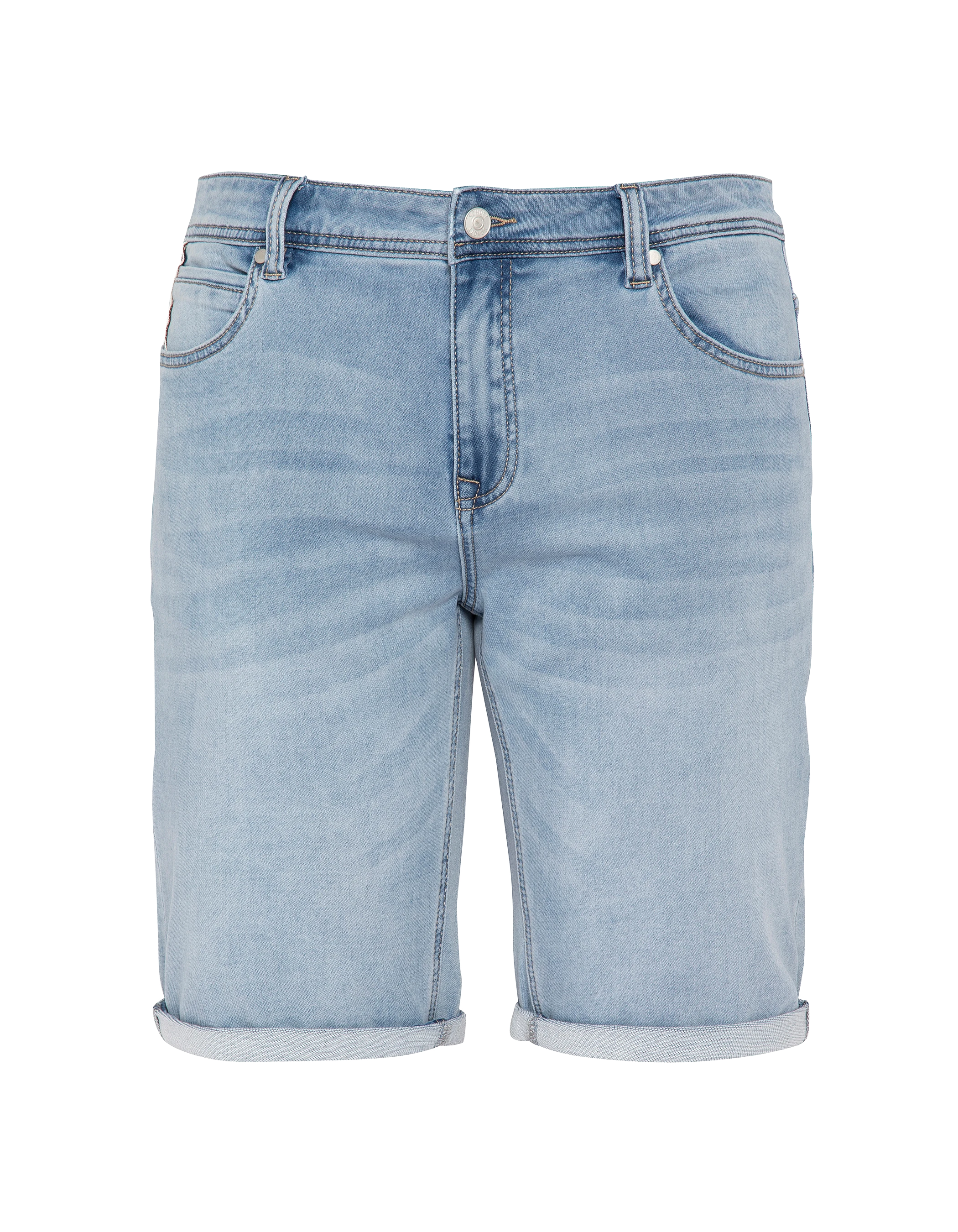 Blaue Jeansshorts-1
