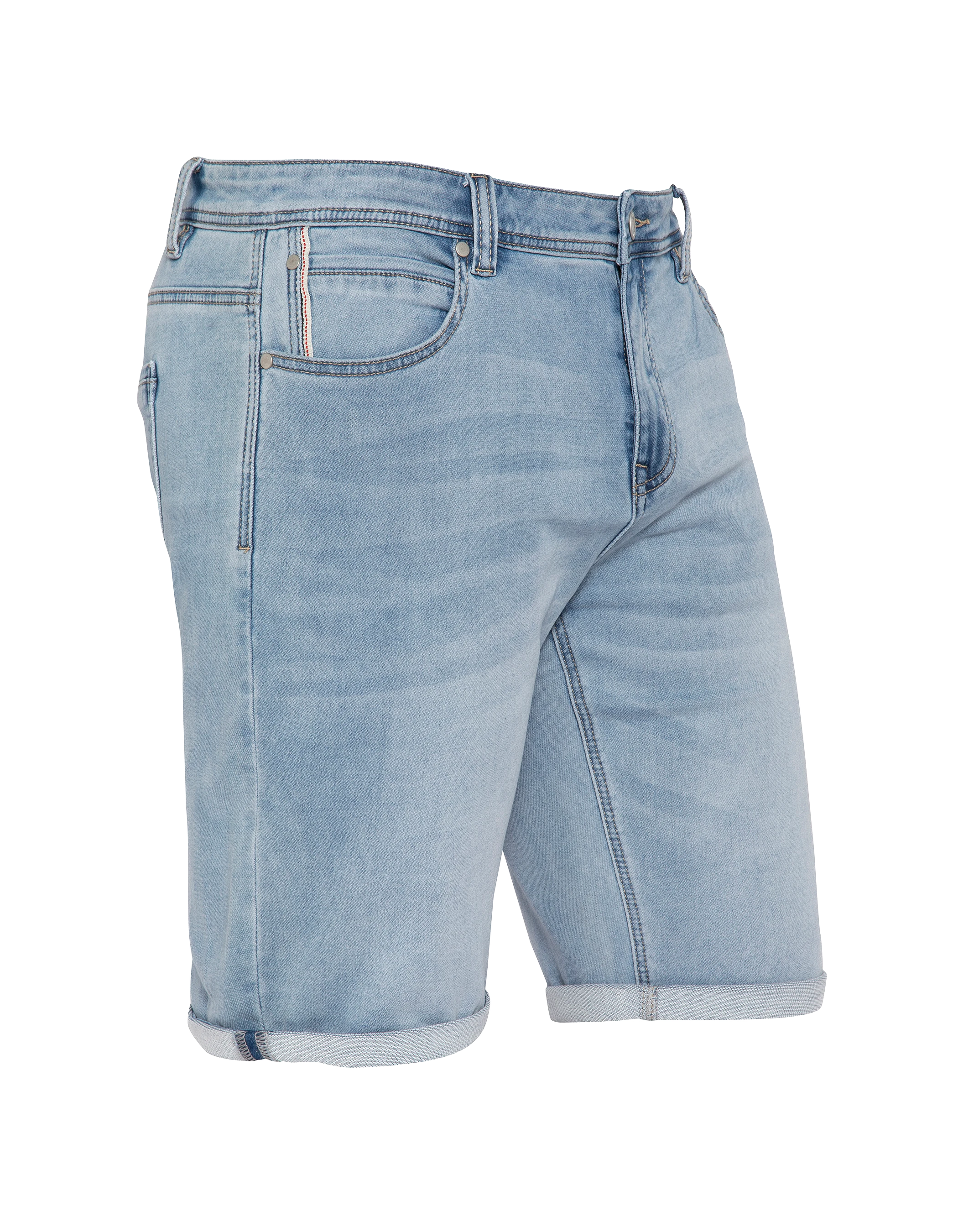 Blaue Jeansshorts-3