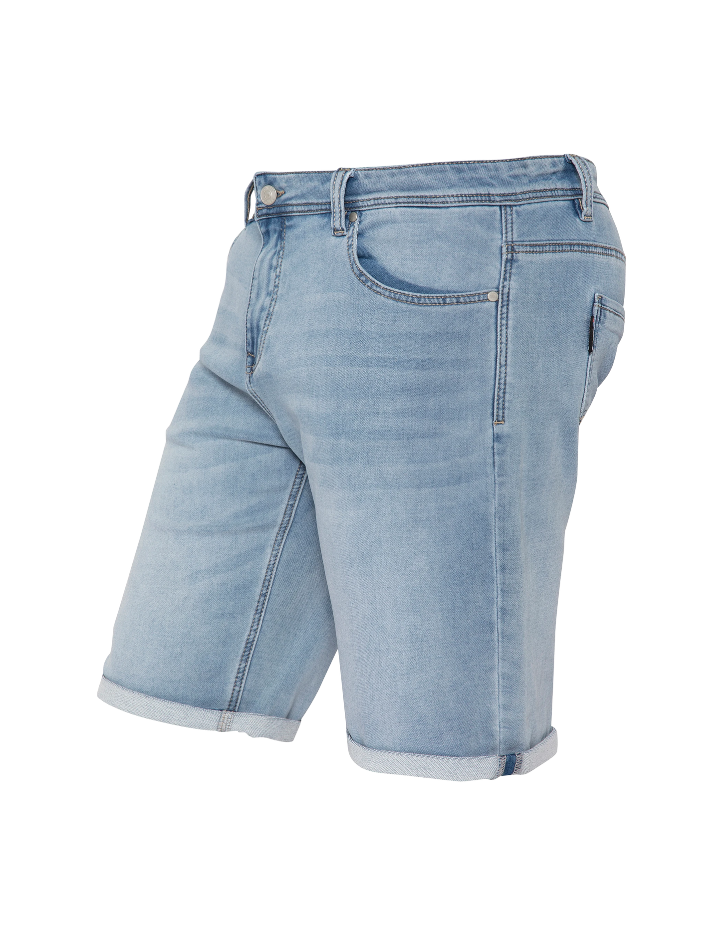 Blaue Jeansshorts