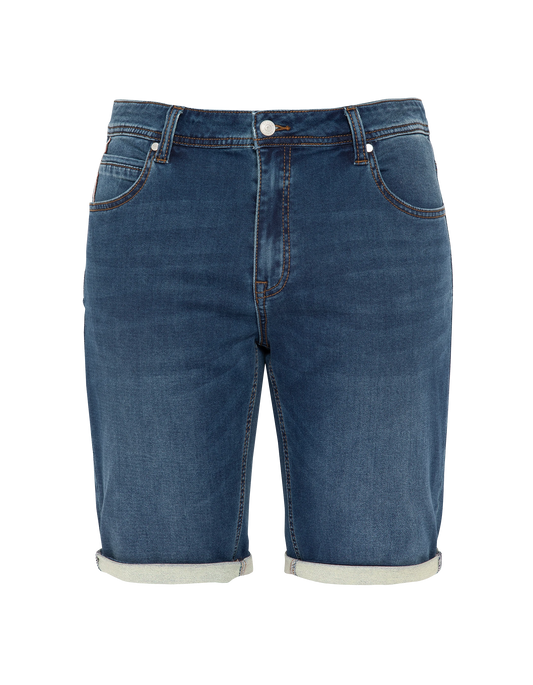 Dunkelblaue Jeansshorts