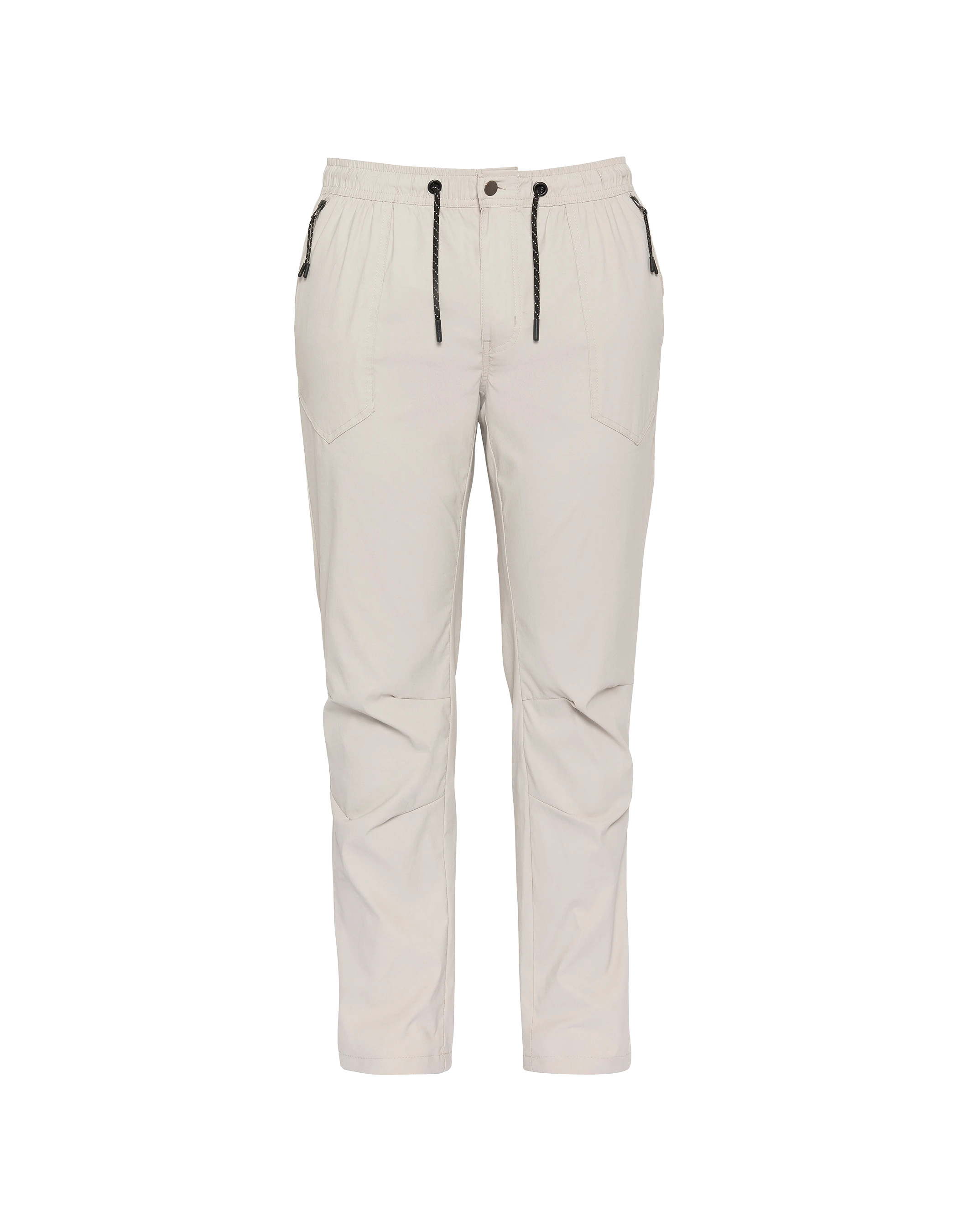 Light gray chino-jogger pants-1