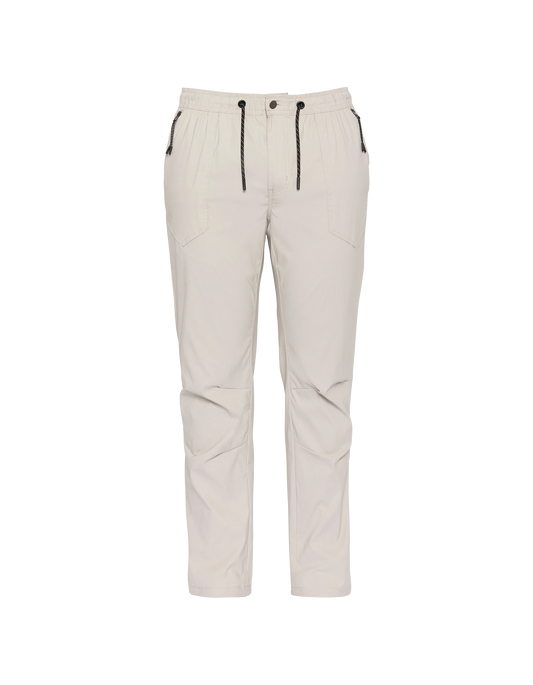 Hellgraue Chino-Jogginghose