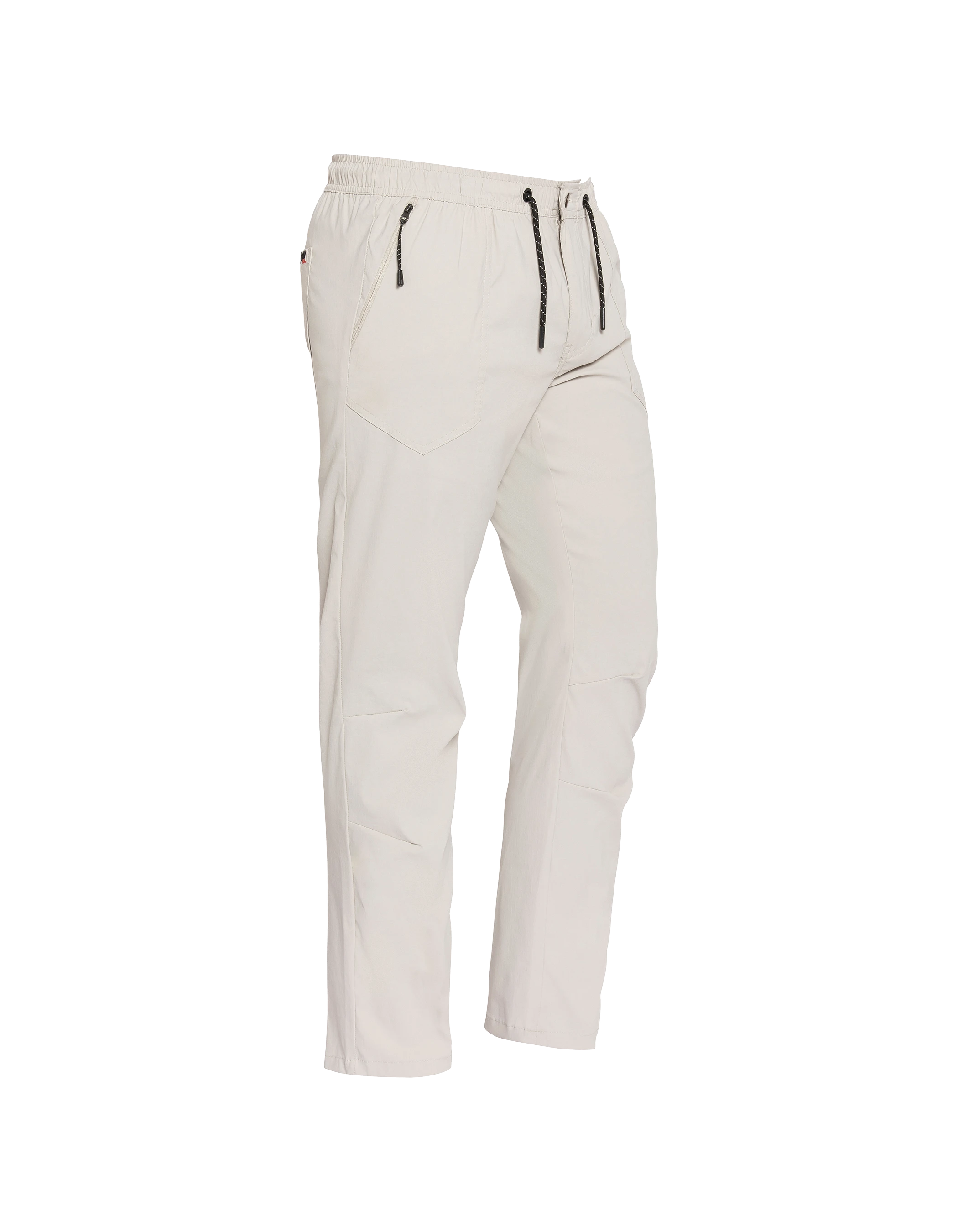 Light gray chino-jogger pants-3