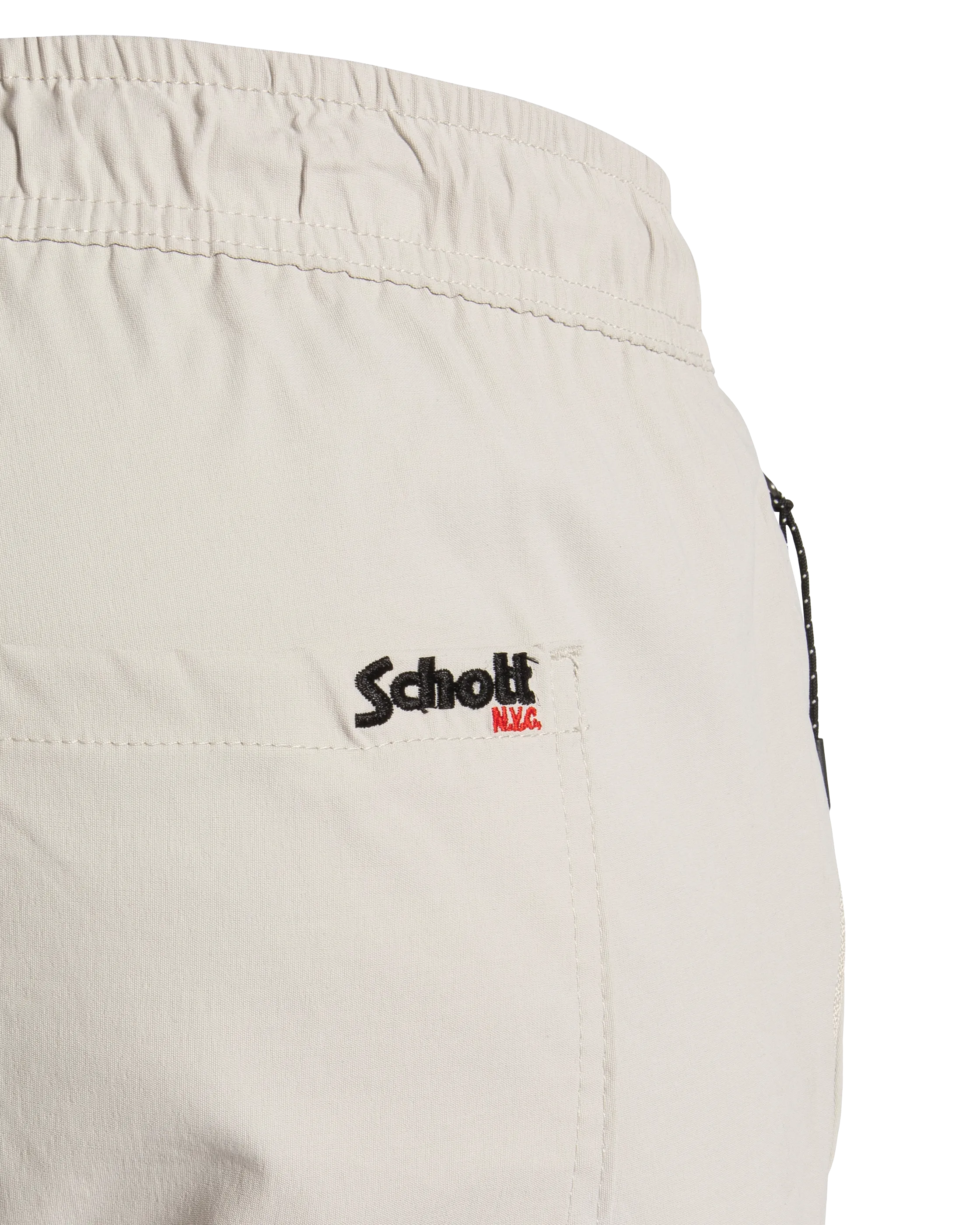 Light gray chino-jogger pants-5