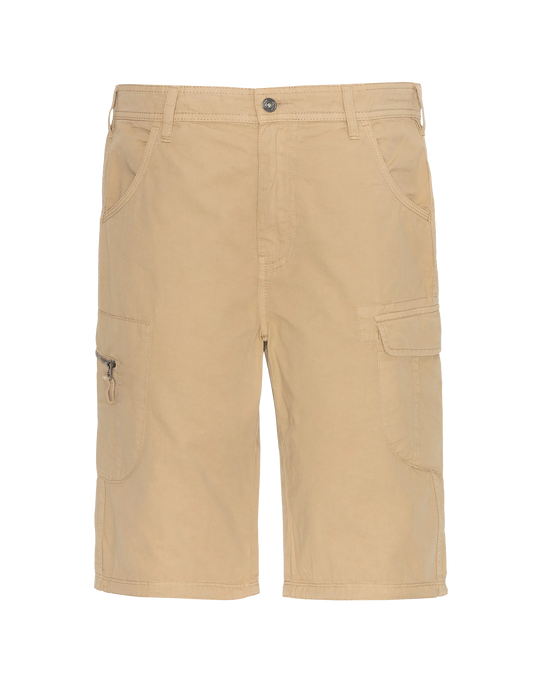 Pantaloncini da carico beige