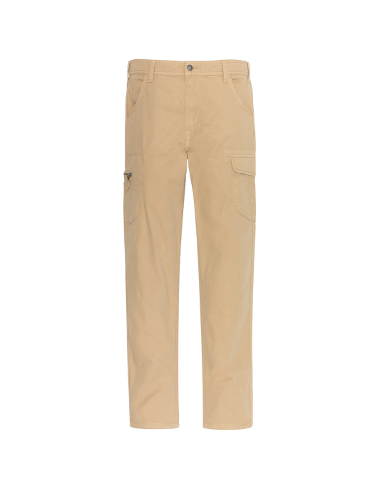 Pantaloni da carico beige