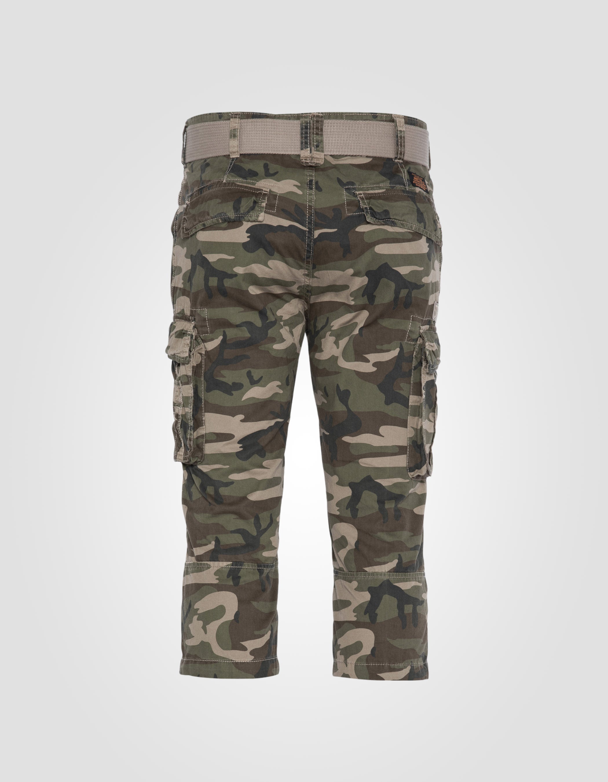Pantacourt mimetico Khaki-2
