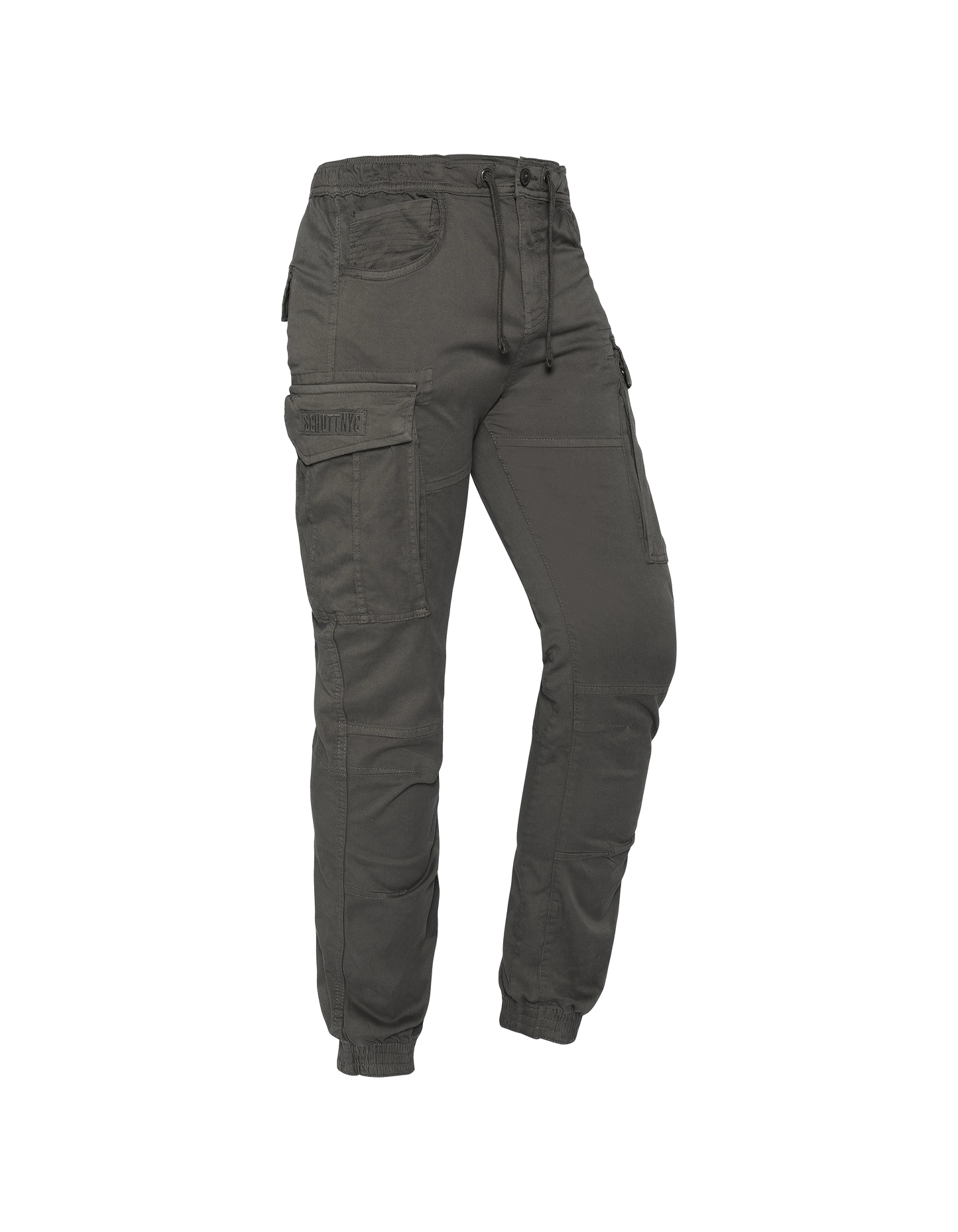 Charcoal running cargo pants