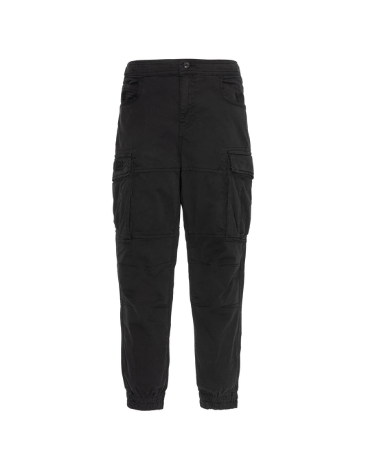 Pantalon noir multipoches