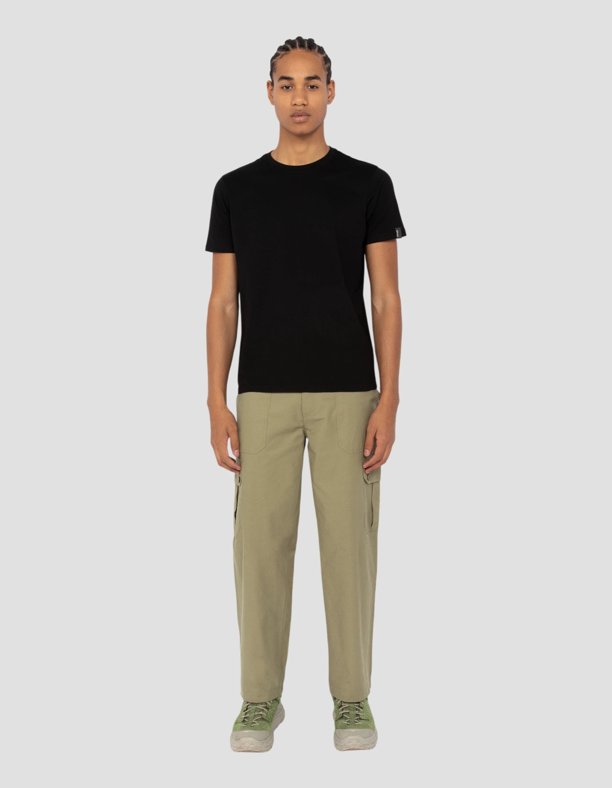 Lightweight light khaki cargo pants-4