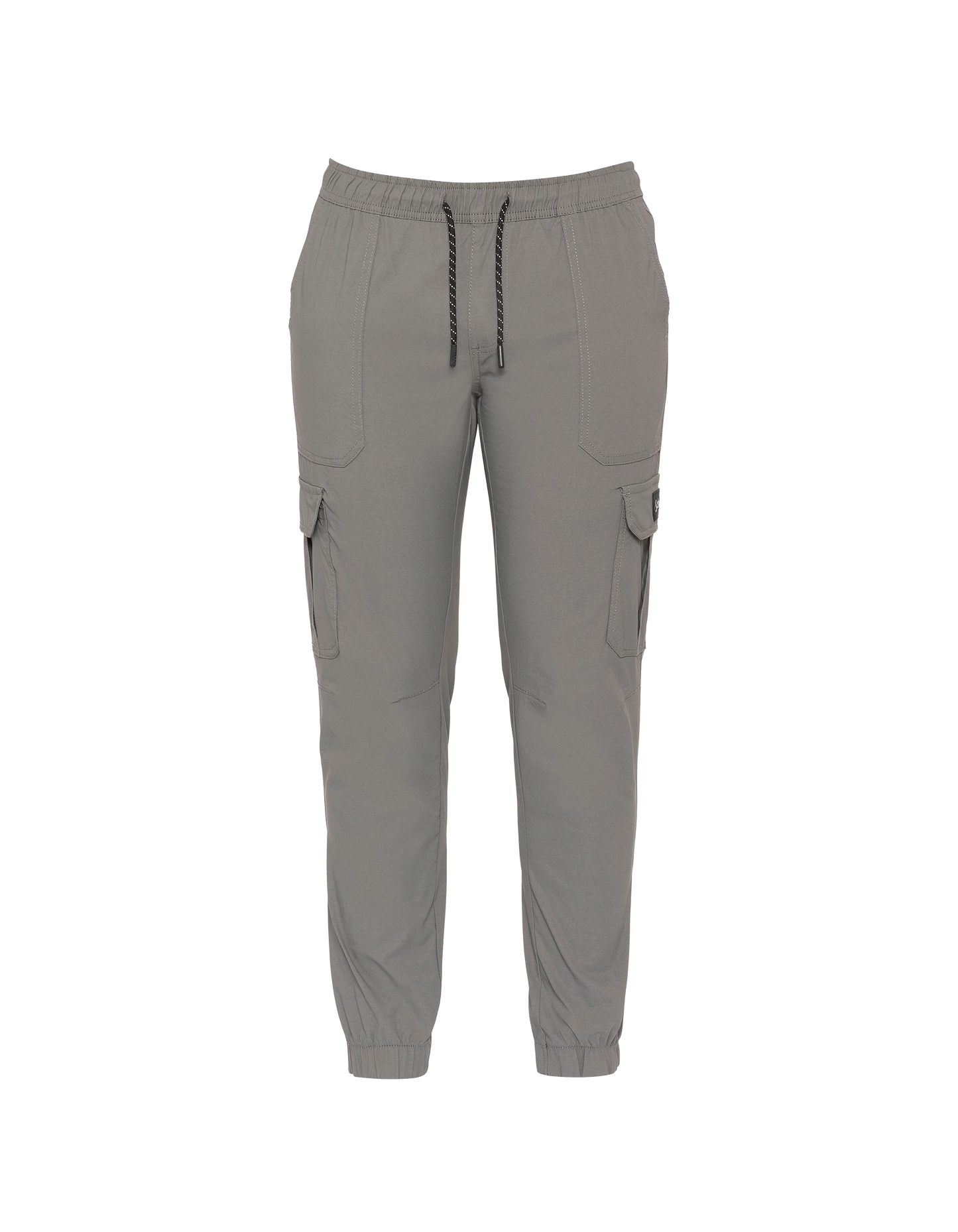 Charcoal cargo jogger pants