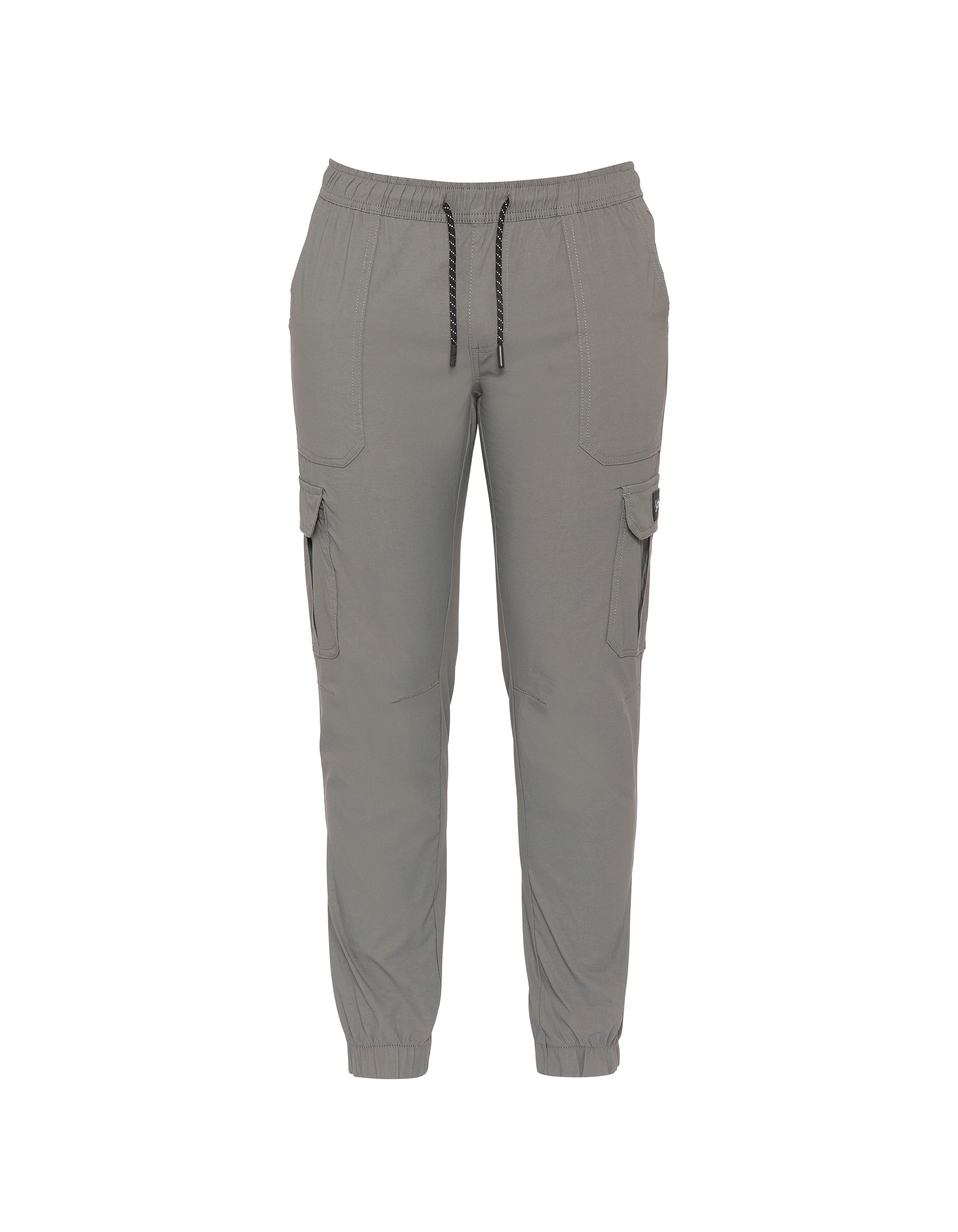 Charcoal cargo jogger pants-1