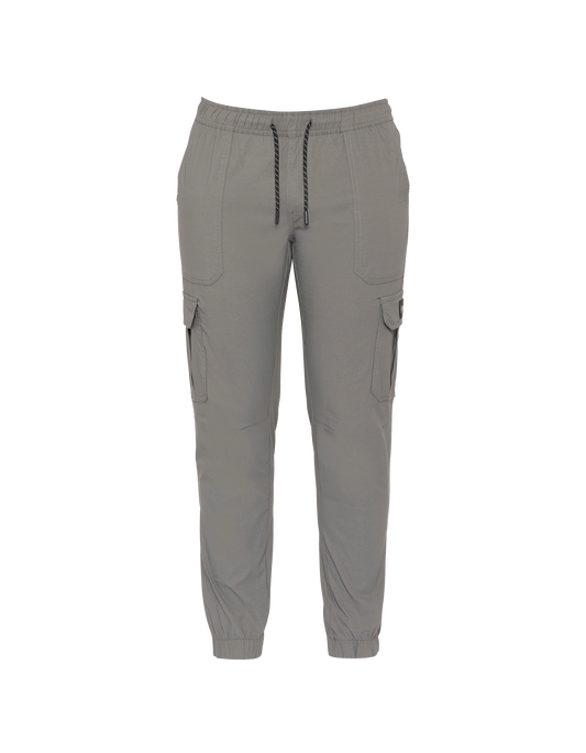 Pantaloni da jogging cargo color carbone
