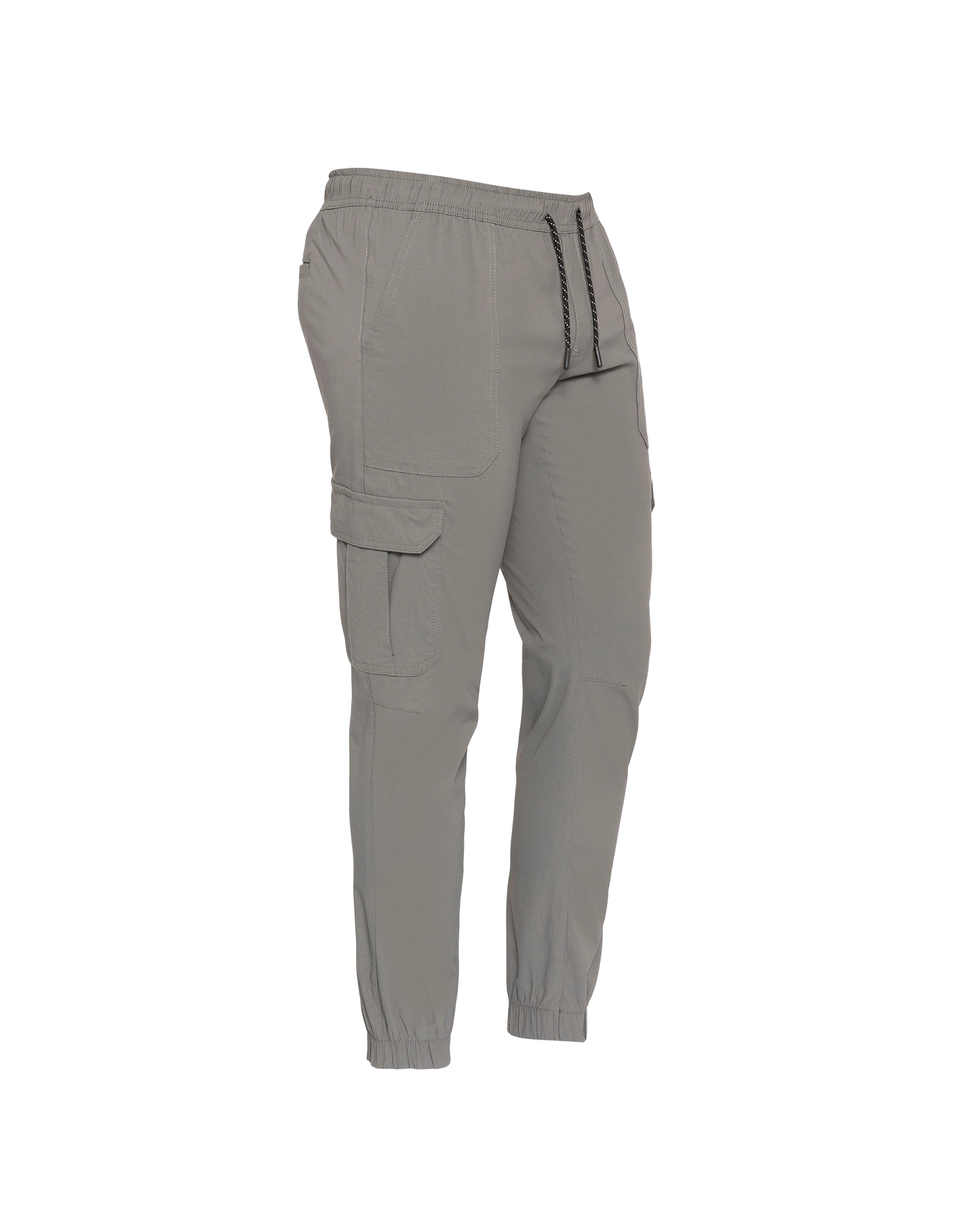 Charcoal cargo jogger pants