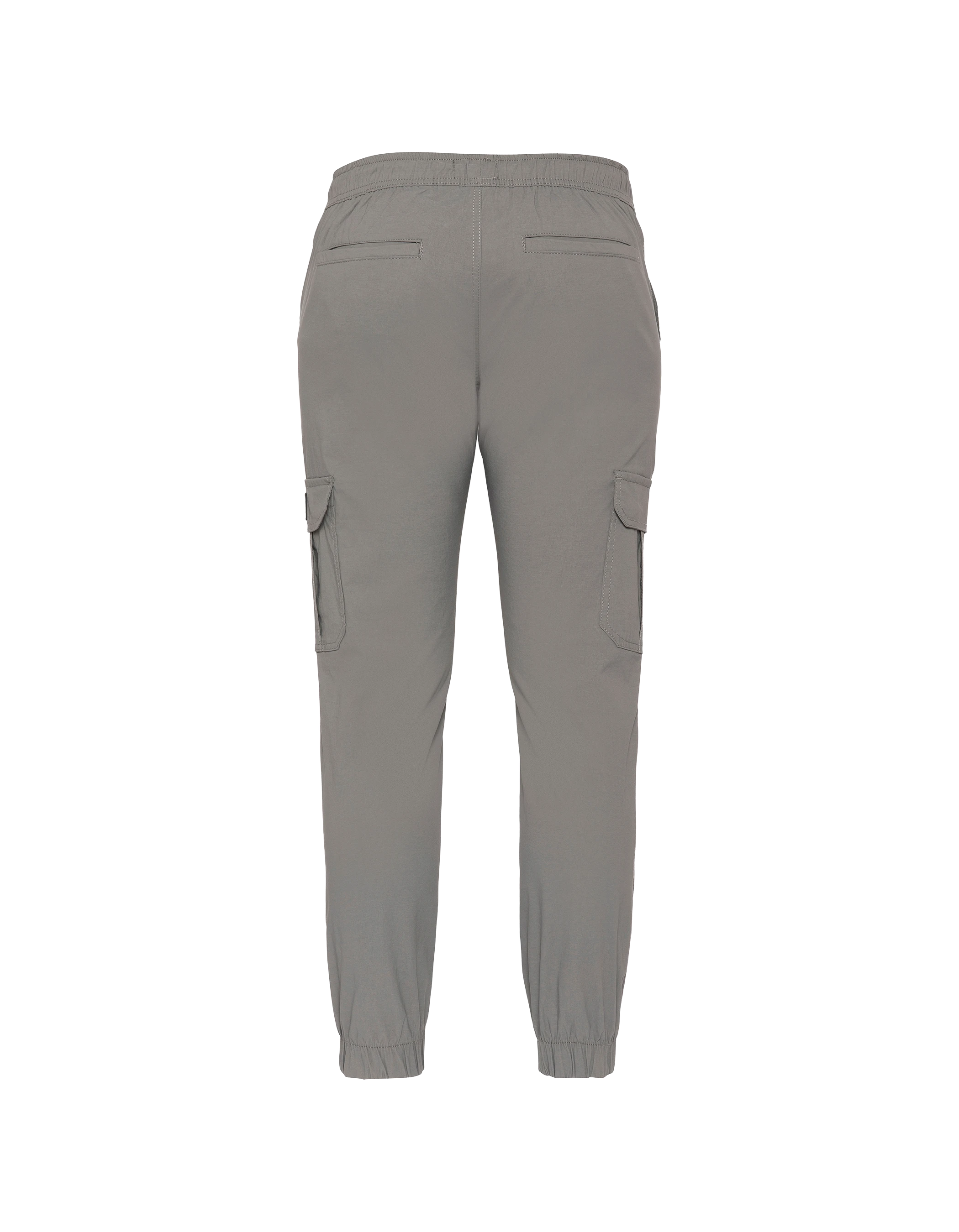 Charcoal cargo jogger pants-2