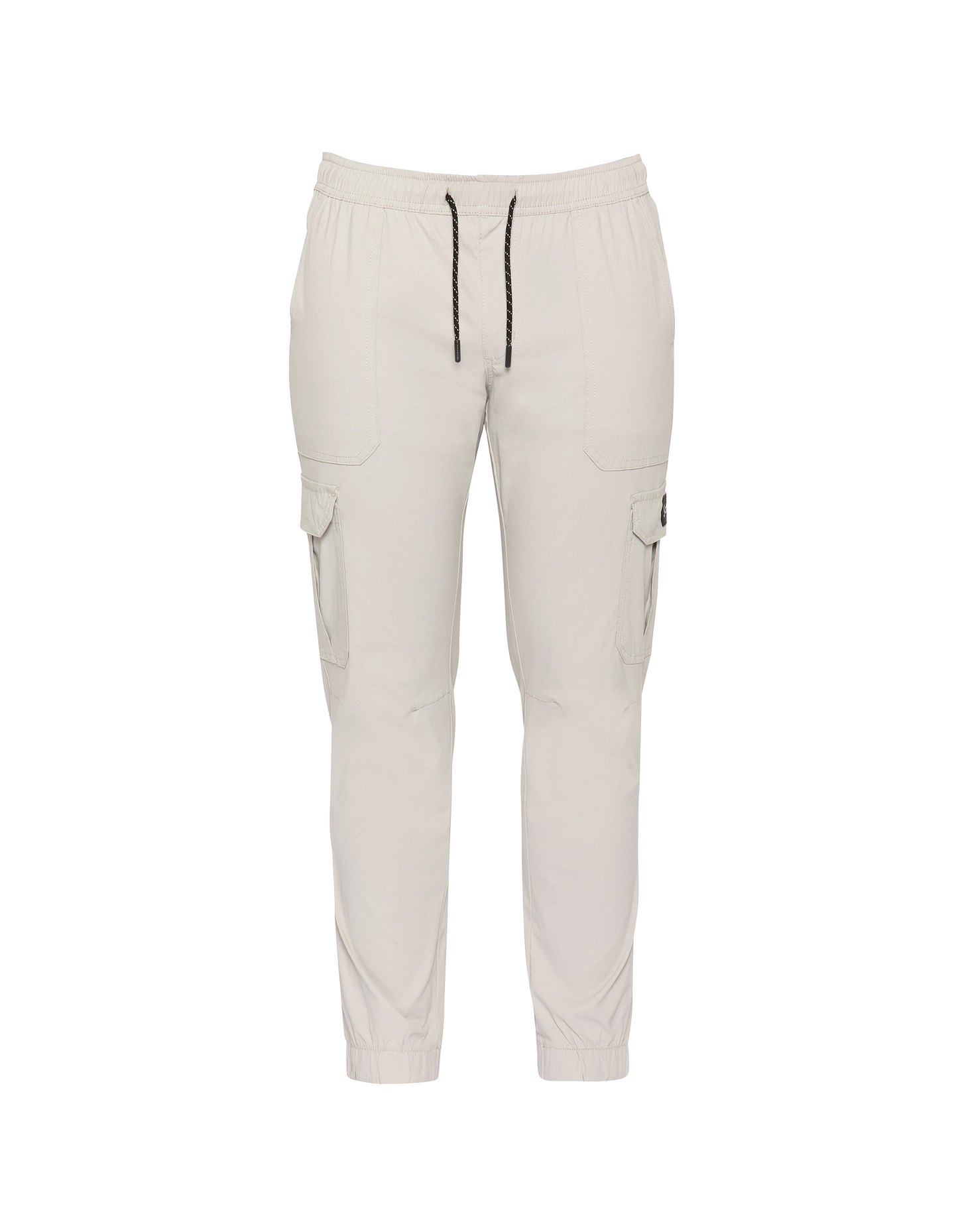Light gray cargo jogger pants