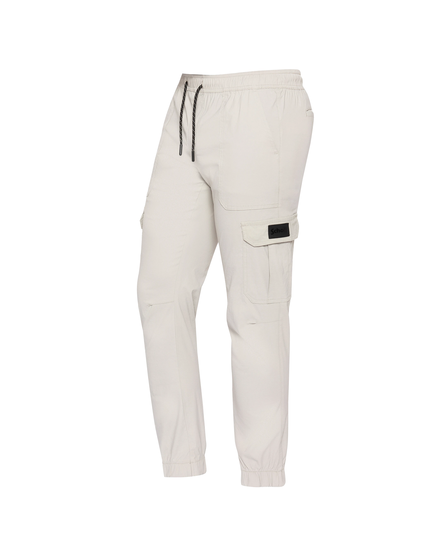 Light gray cargo jogger pants