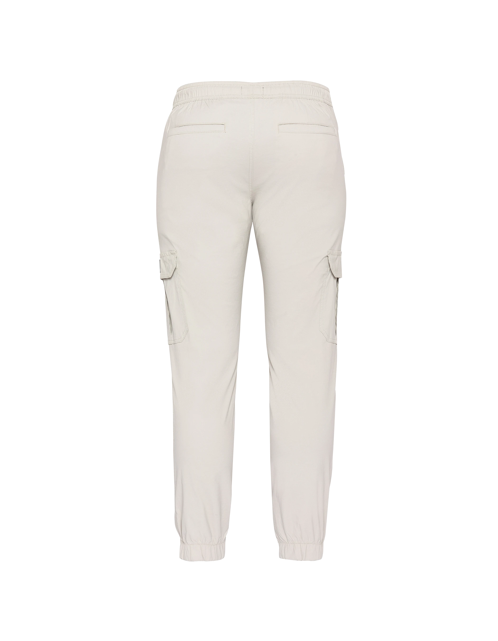 Light gray cargo jogger pants-2