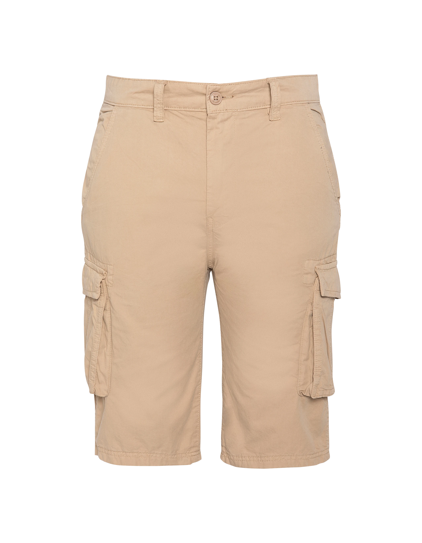 Short cargo beige multipoches