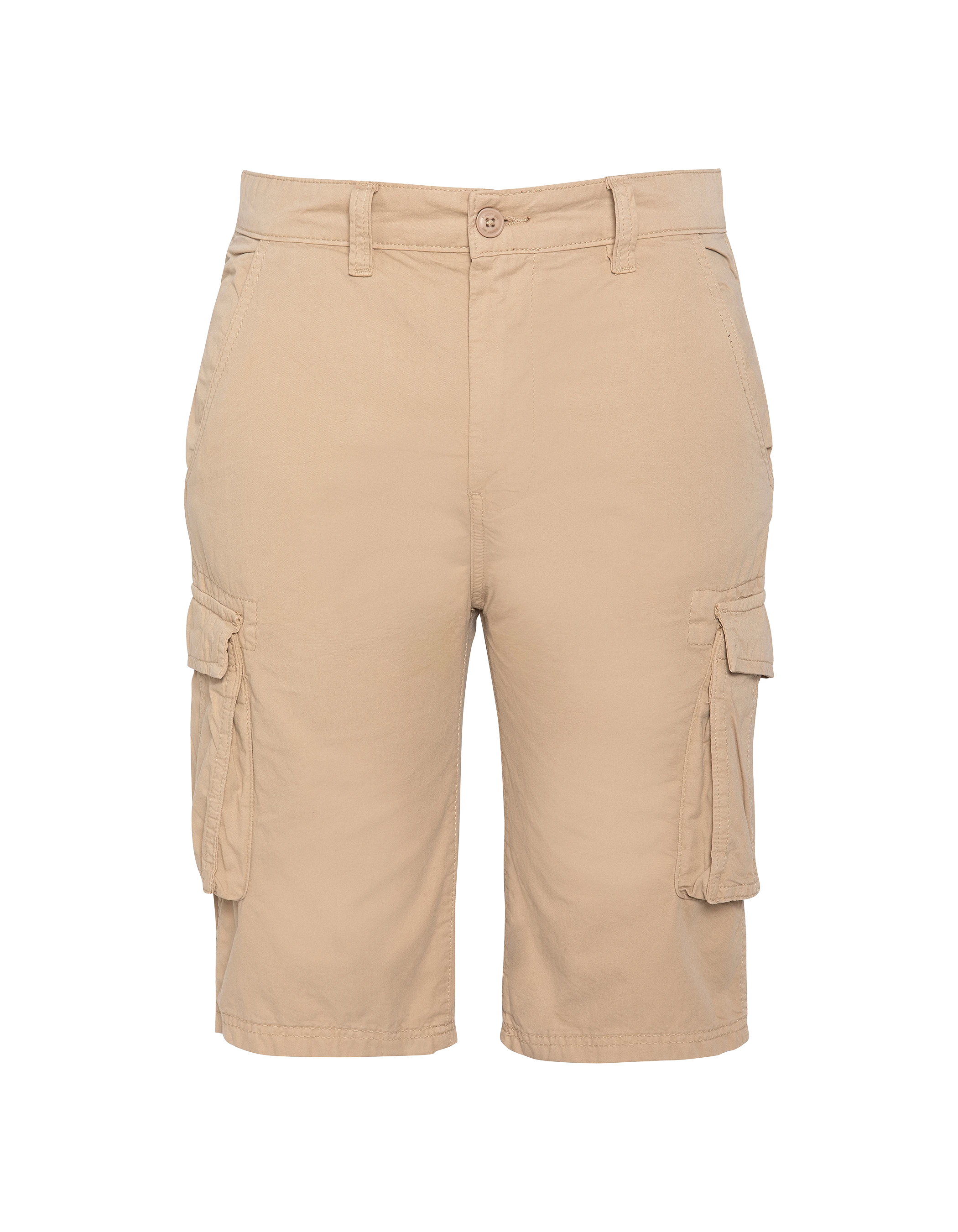 Short cargo beige multipoches-1