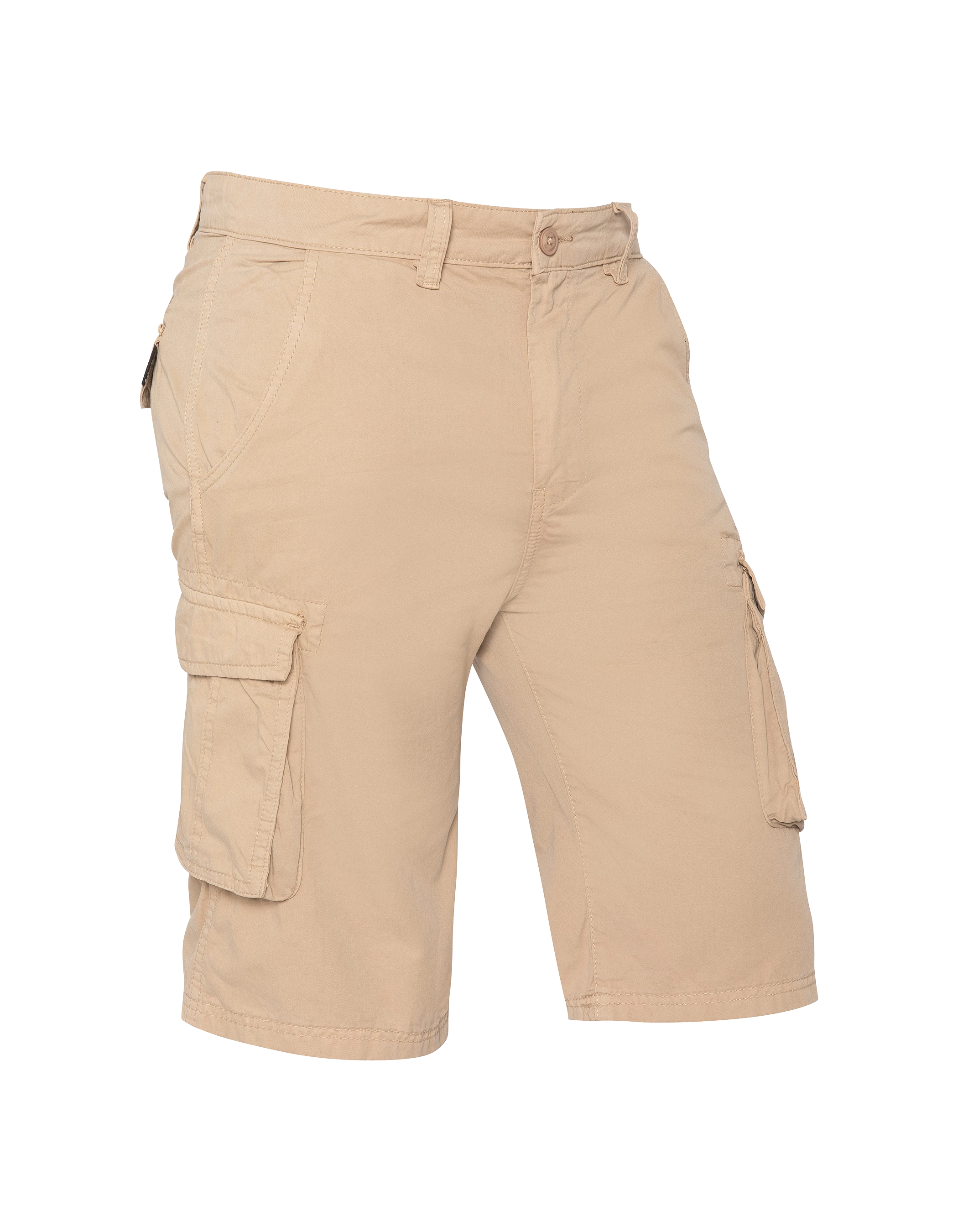 Short cargo beige multipoches-3