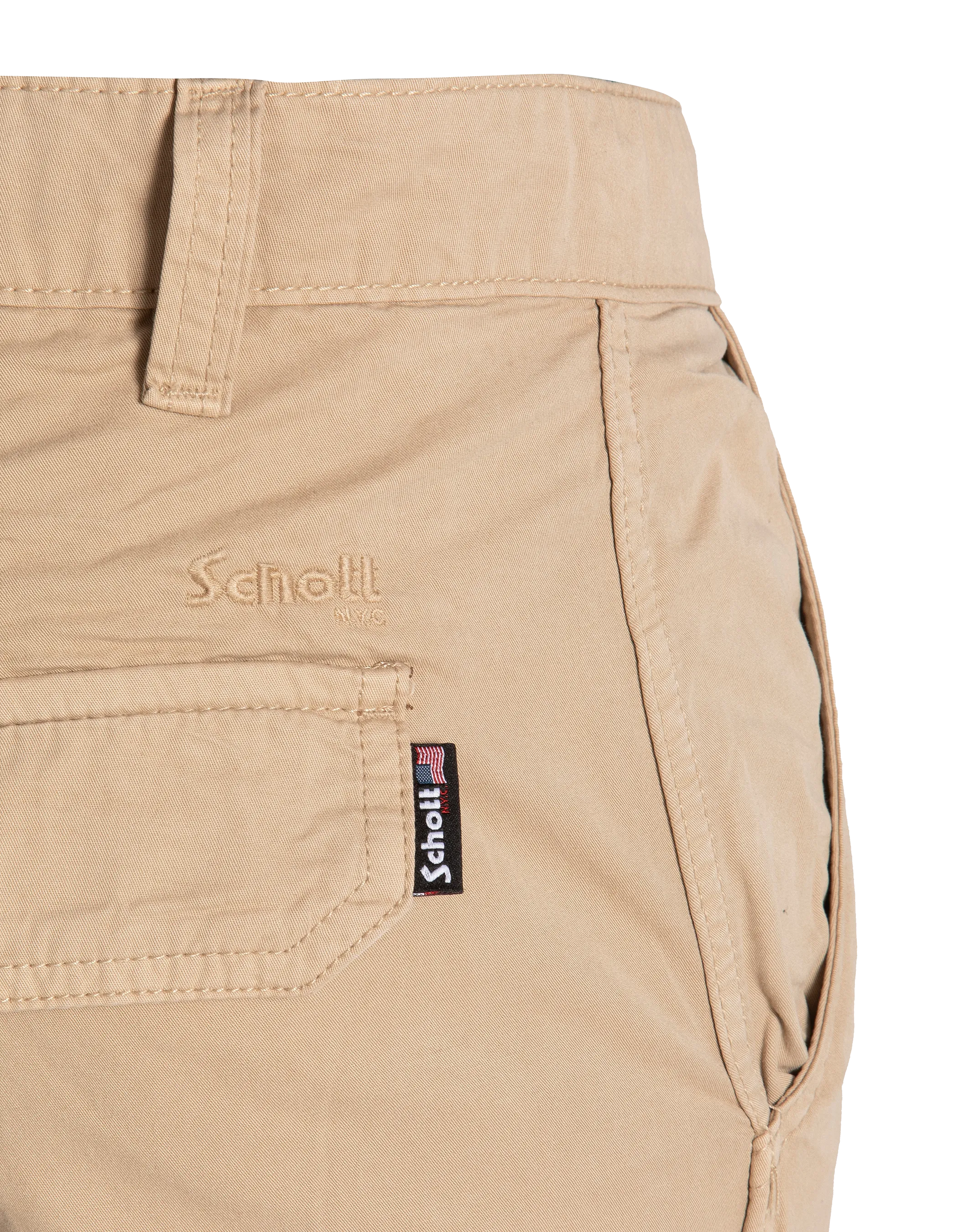 Short cargo beige multipoches-5
