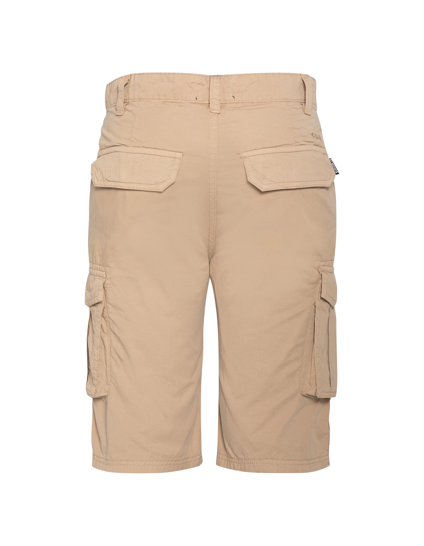 Short cargo beige multipoches