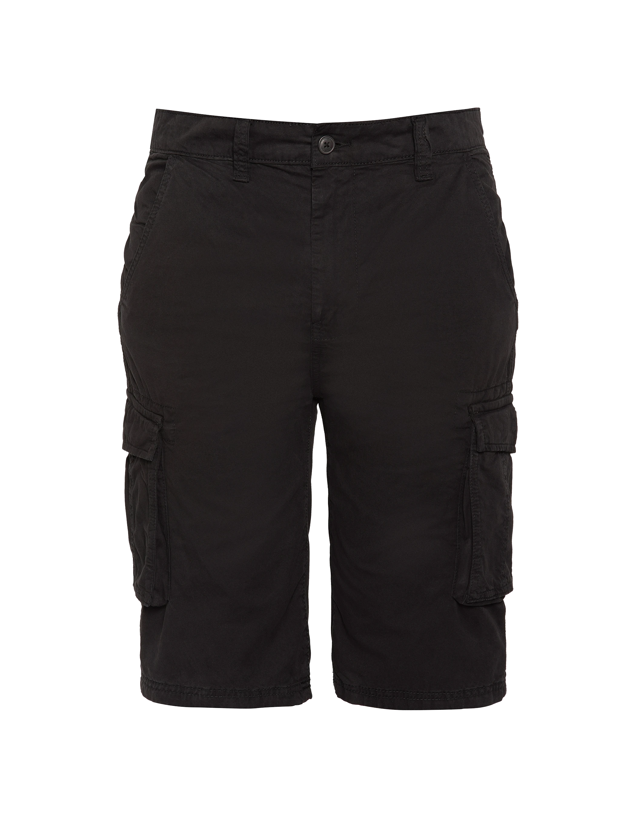 Short cargo noir multipoches-1