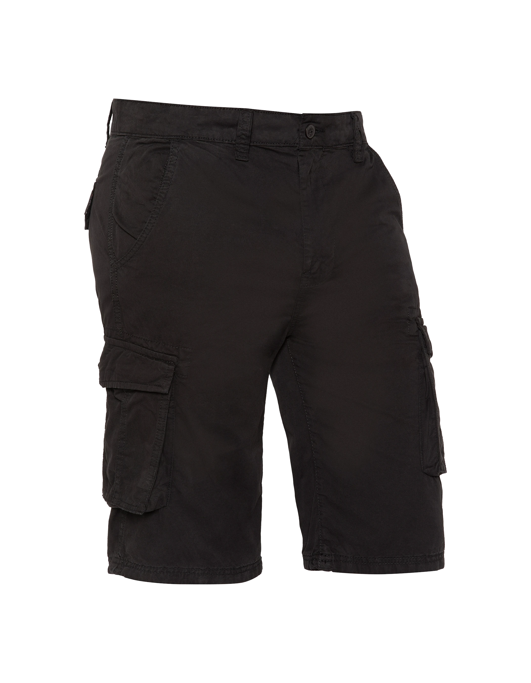 Short cargo noir multipoches-3