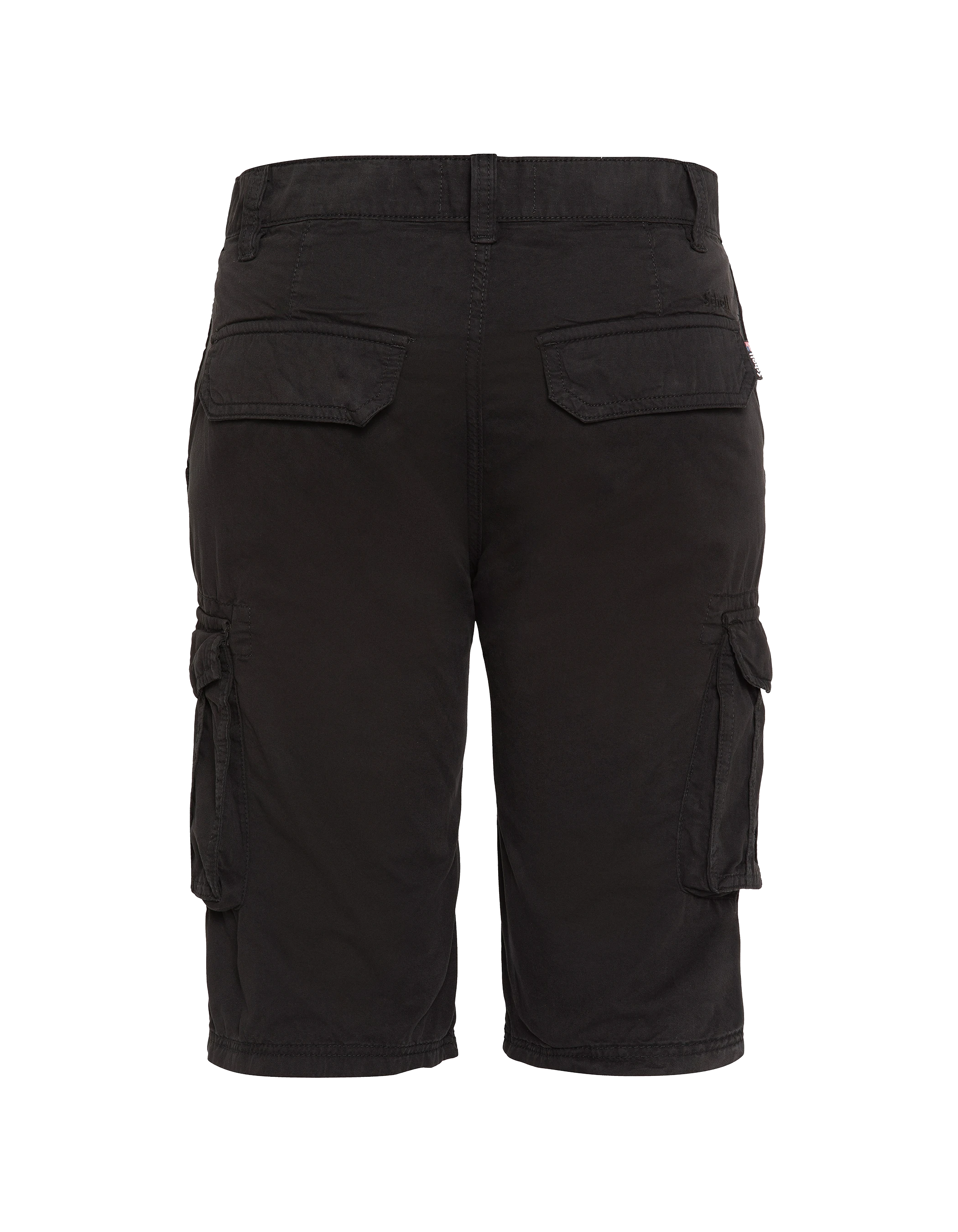 Short cargo noir multipoches-2
