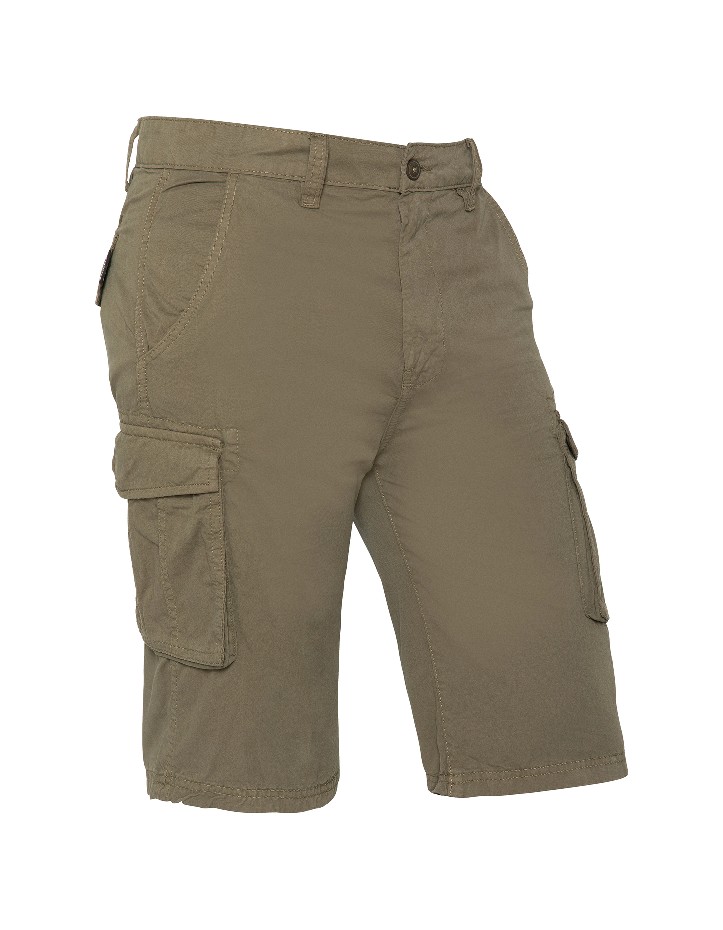 Short cargo kaki multipoches