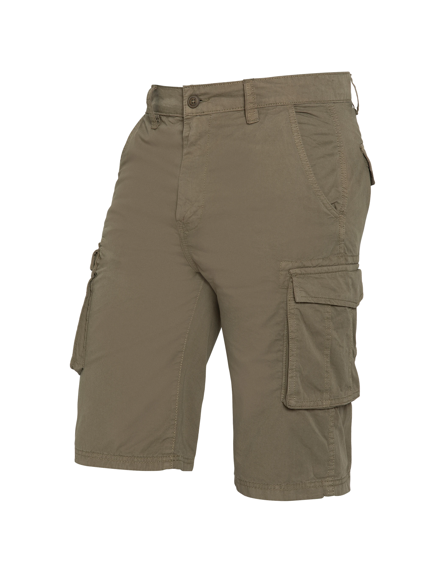 Short cargo kaki multipoches