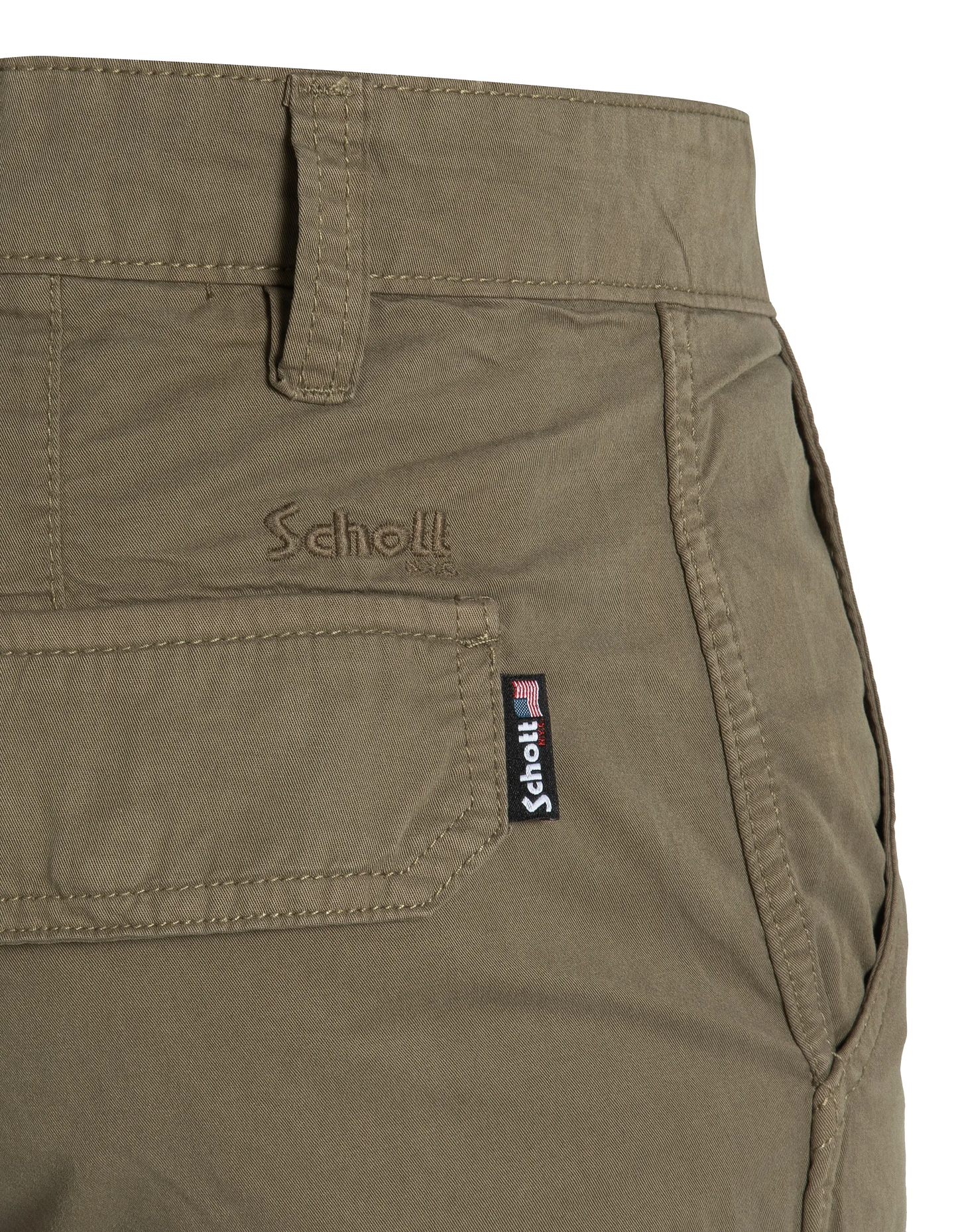 Short cargo kaki multipoches