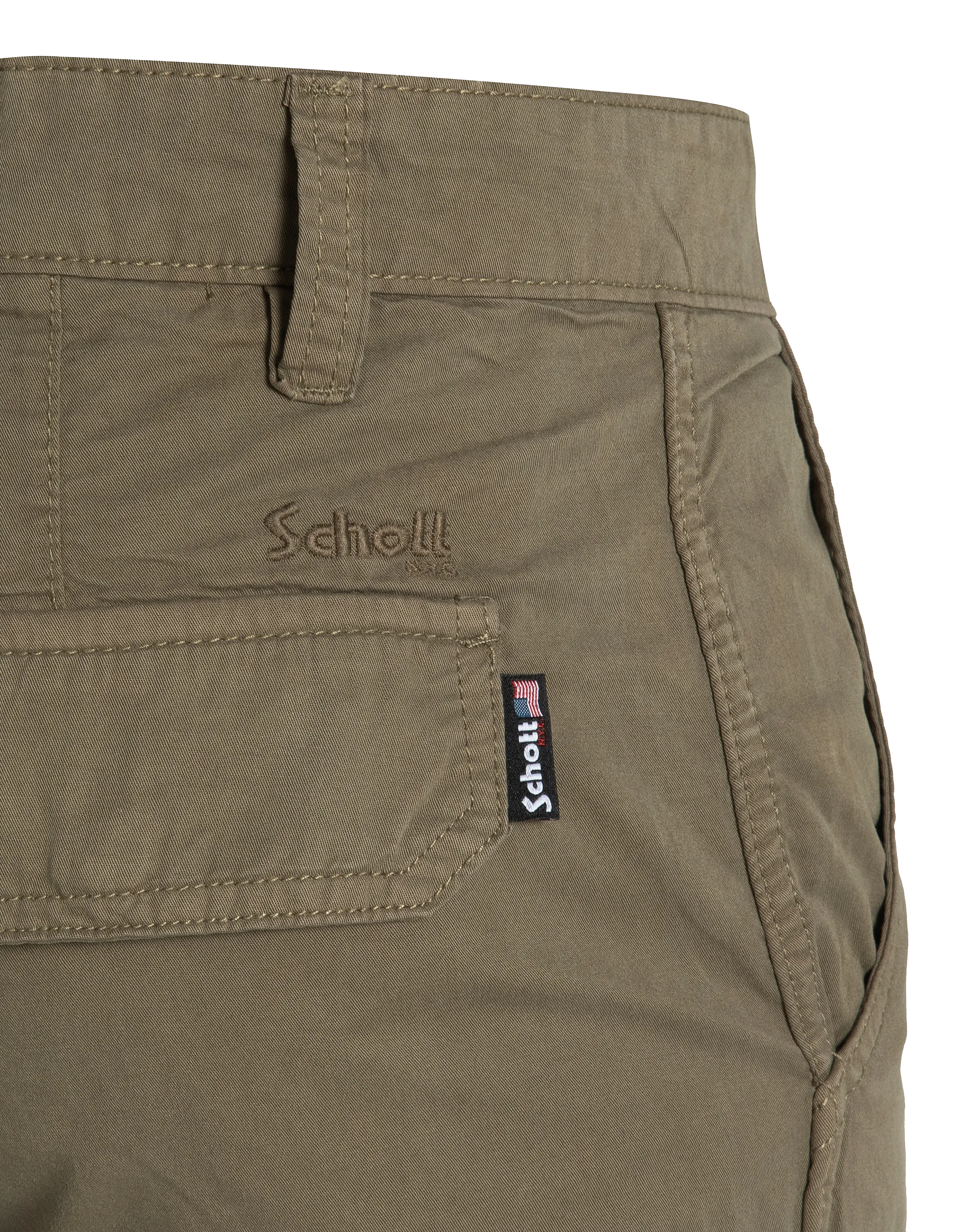 Short cargo kaki multipoches-5
