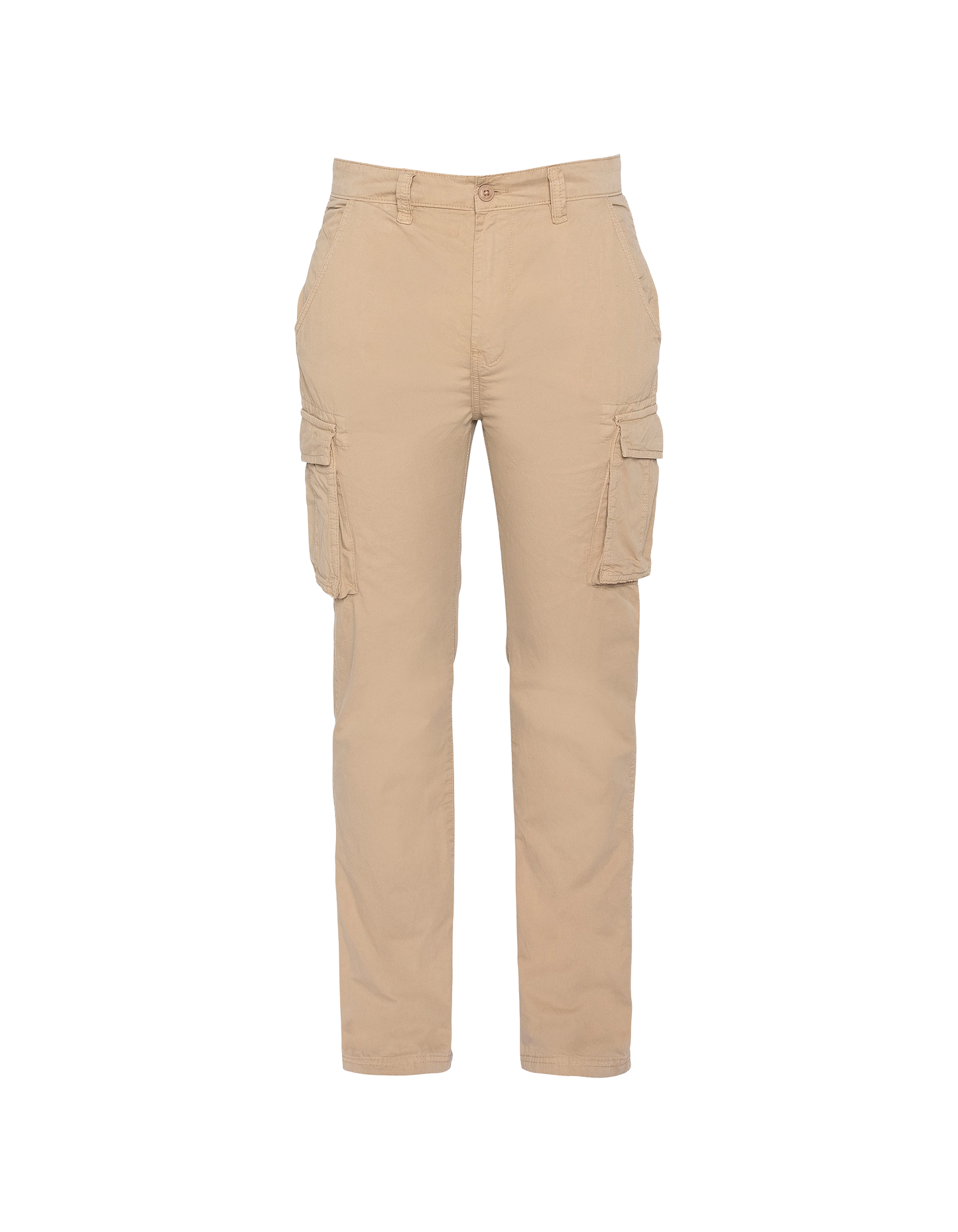 Multipoche beige cargo pants